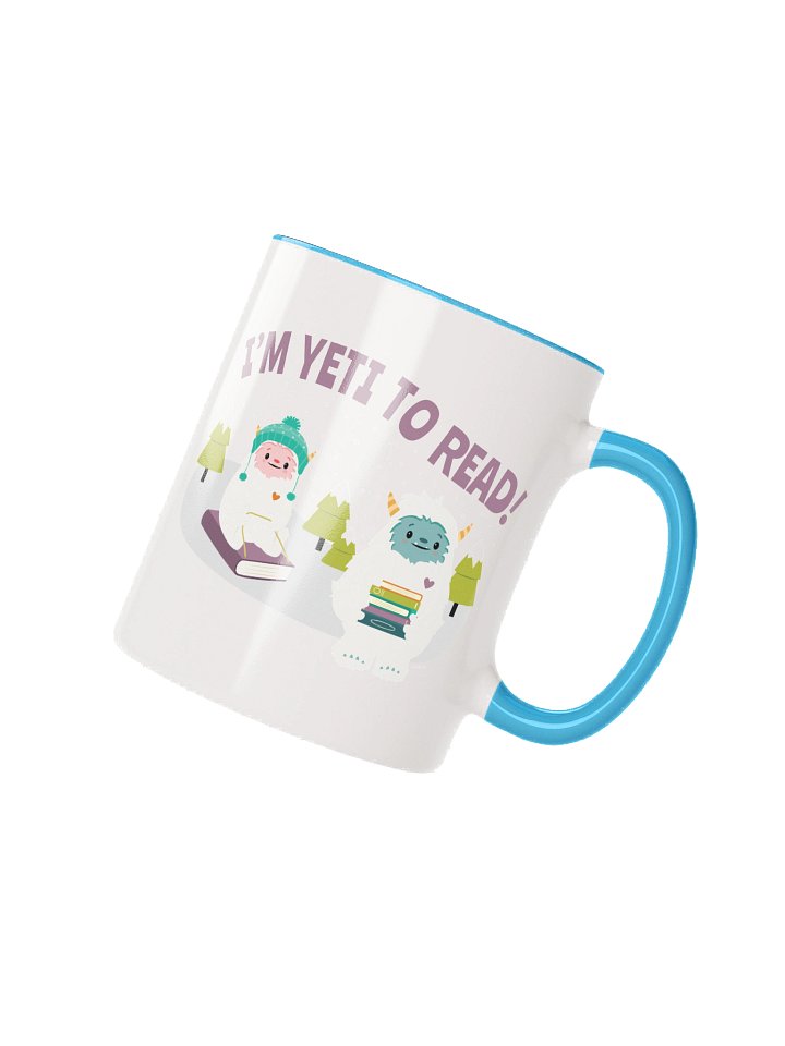 I'm Yeti to Read! Inside Color Mug product image (6)