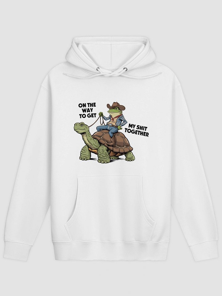 Cowboy Frog Riding Turtle Hoodie product image (1)