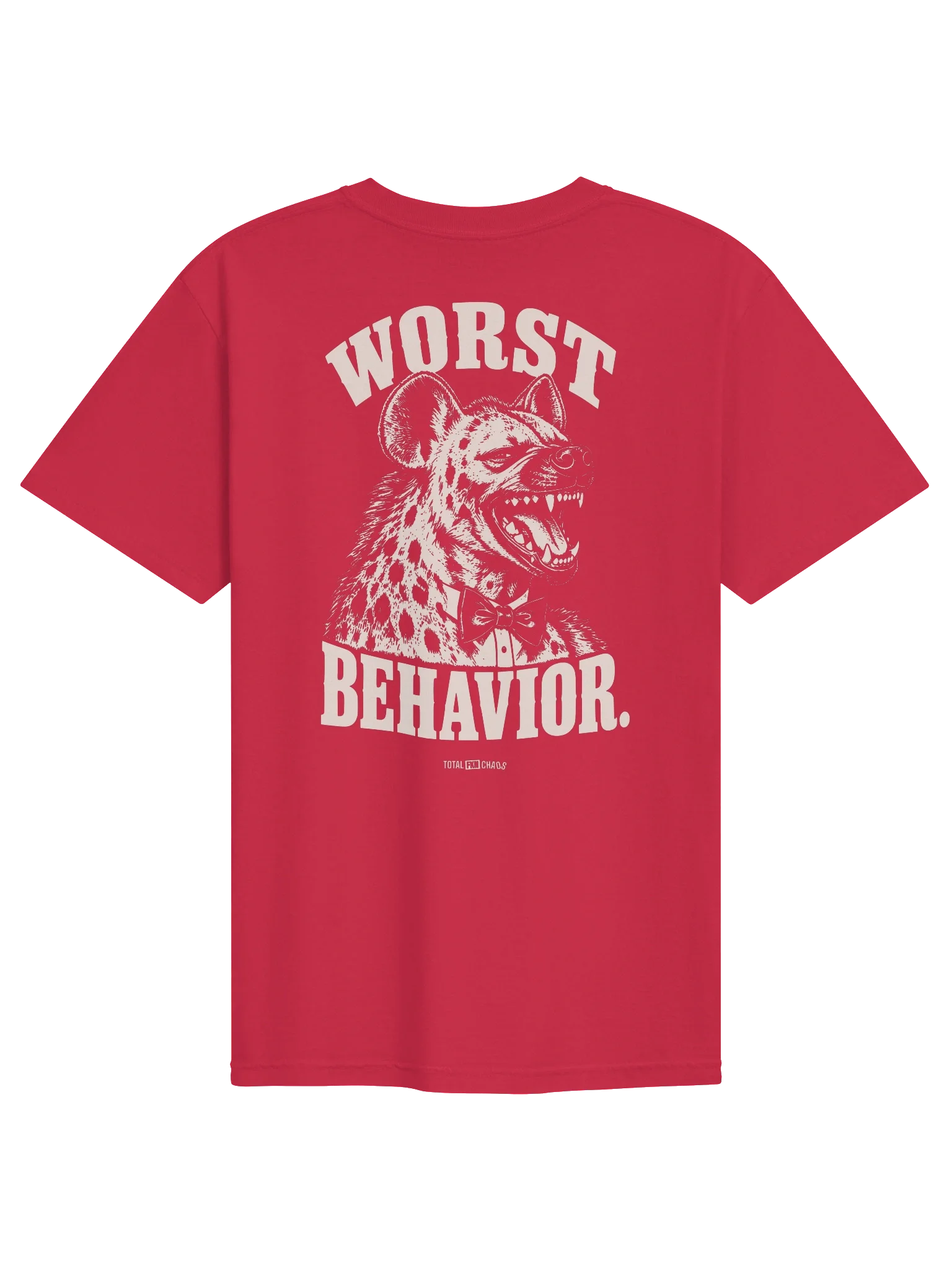 Worst Behavior., red, back