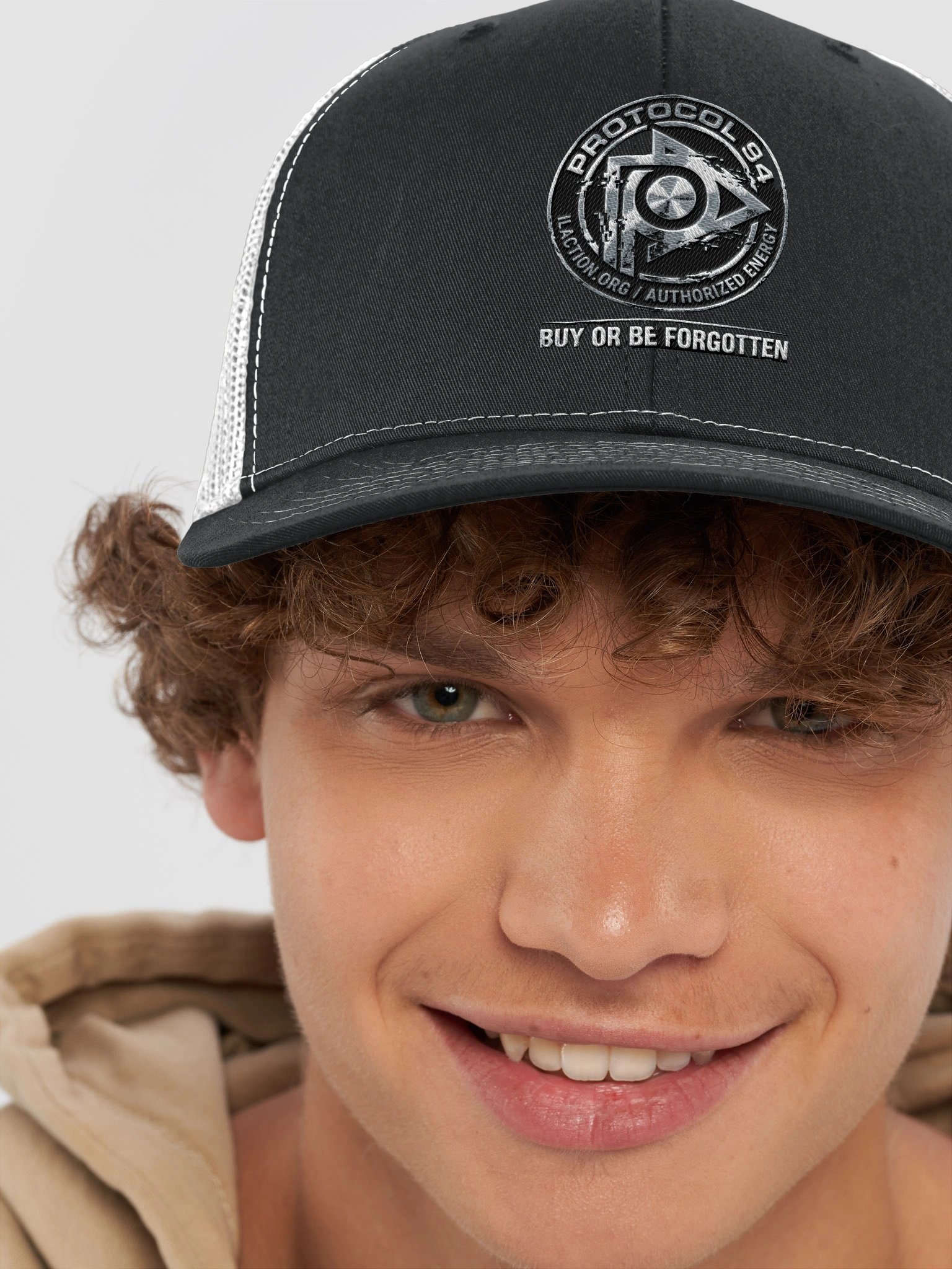 Protocol94 // Authorized Energy Trucker Hat product image (8)