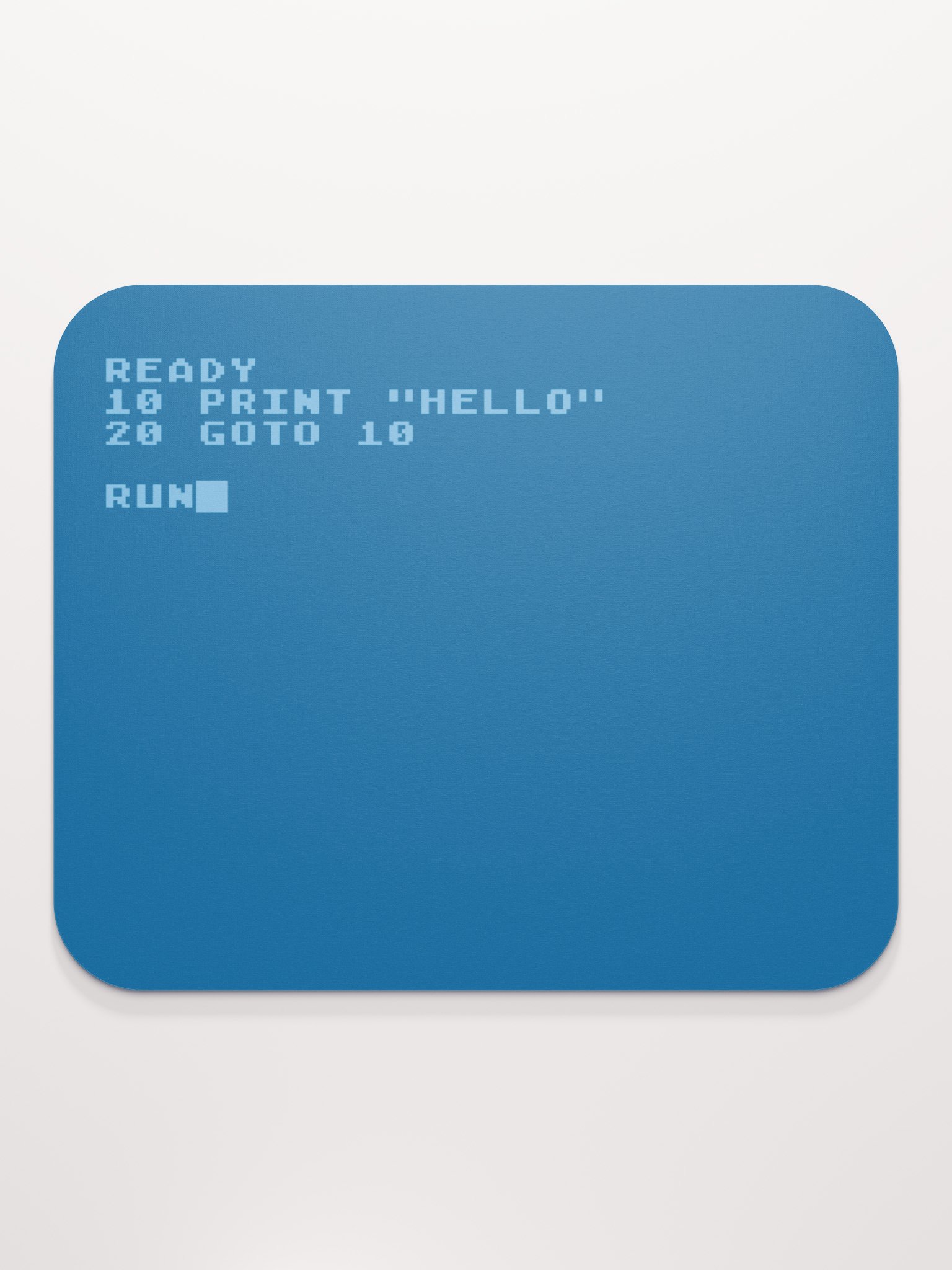 Mouse Pad "GOTO 10" product image (2)