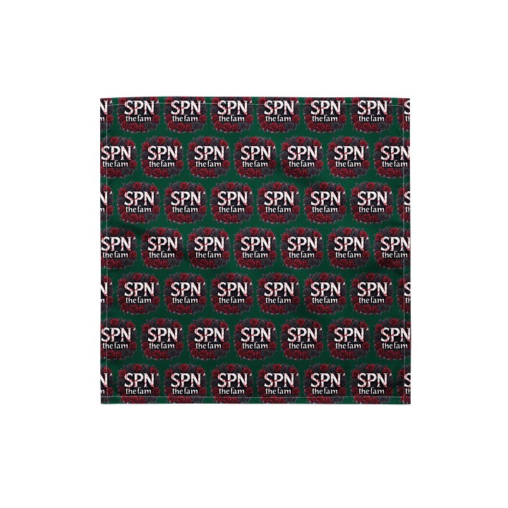 Rose-Adorned SPN Bandana product image (1)