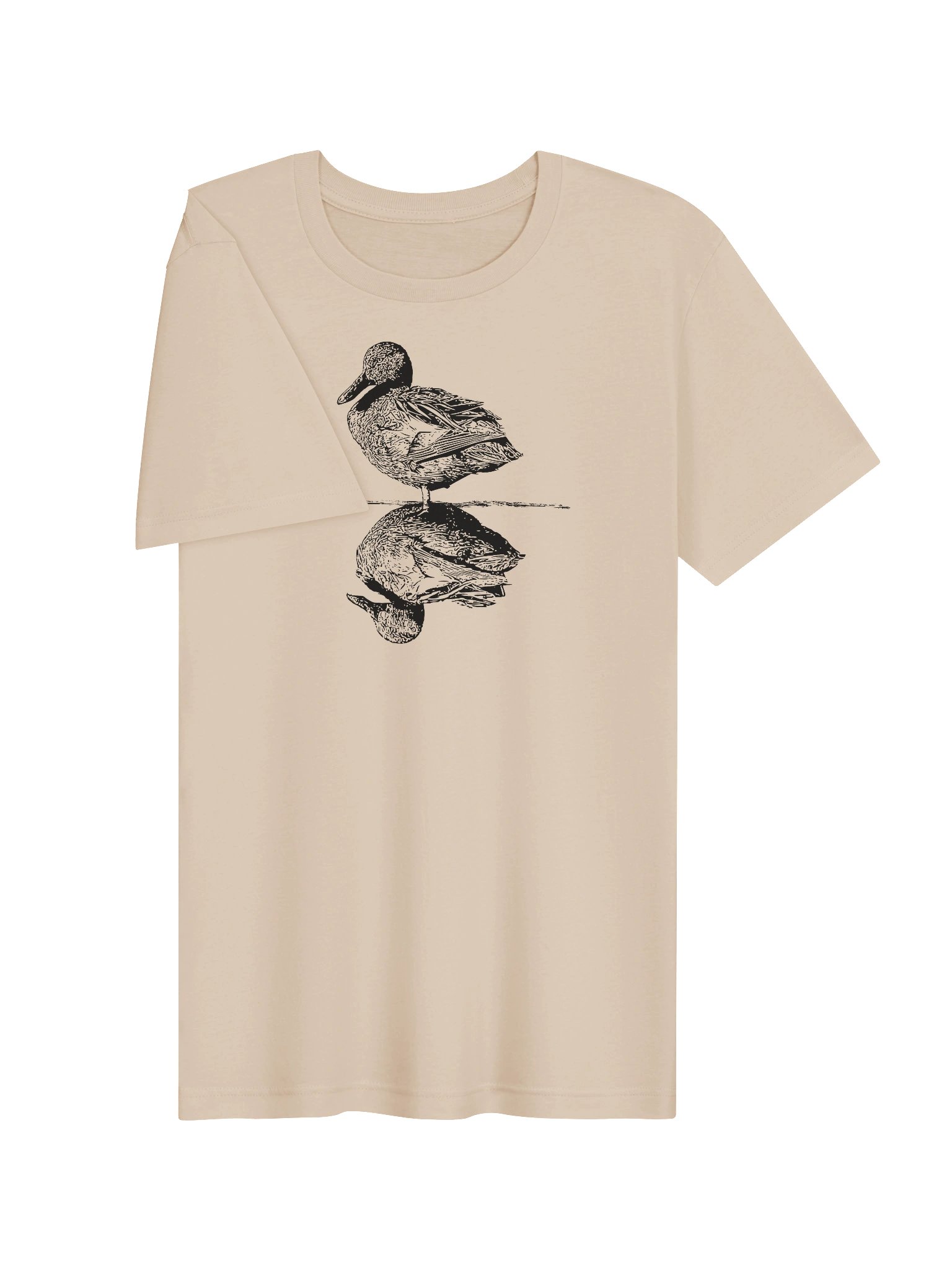 Cinnamon Teal Bella+Canvas Supersoft T-shirt product image (73)