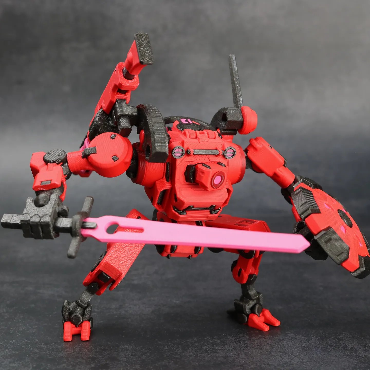 M13 THOR - Printable Mecha Model Kit - Deluxe Edition product image (1)