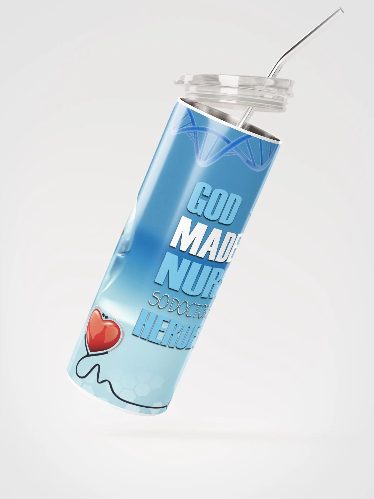 God Made Nurses Tumbler product image (3)