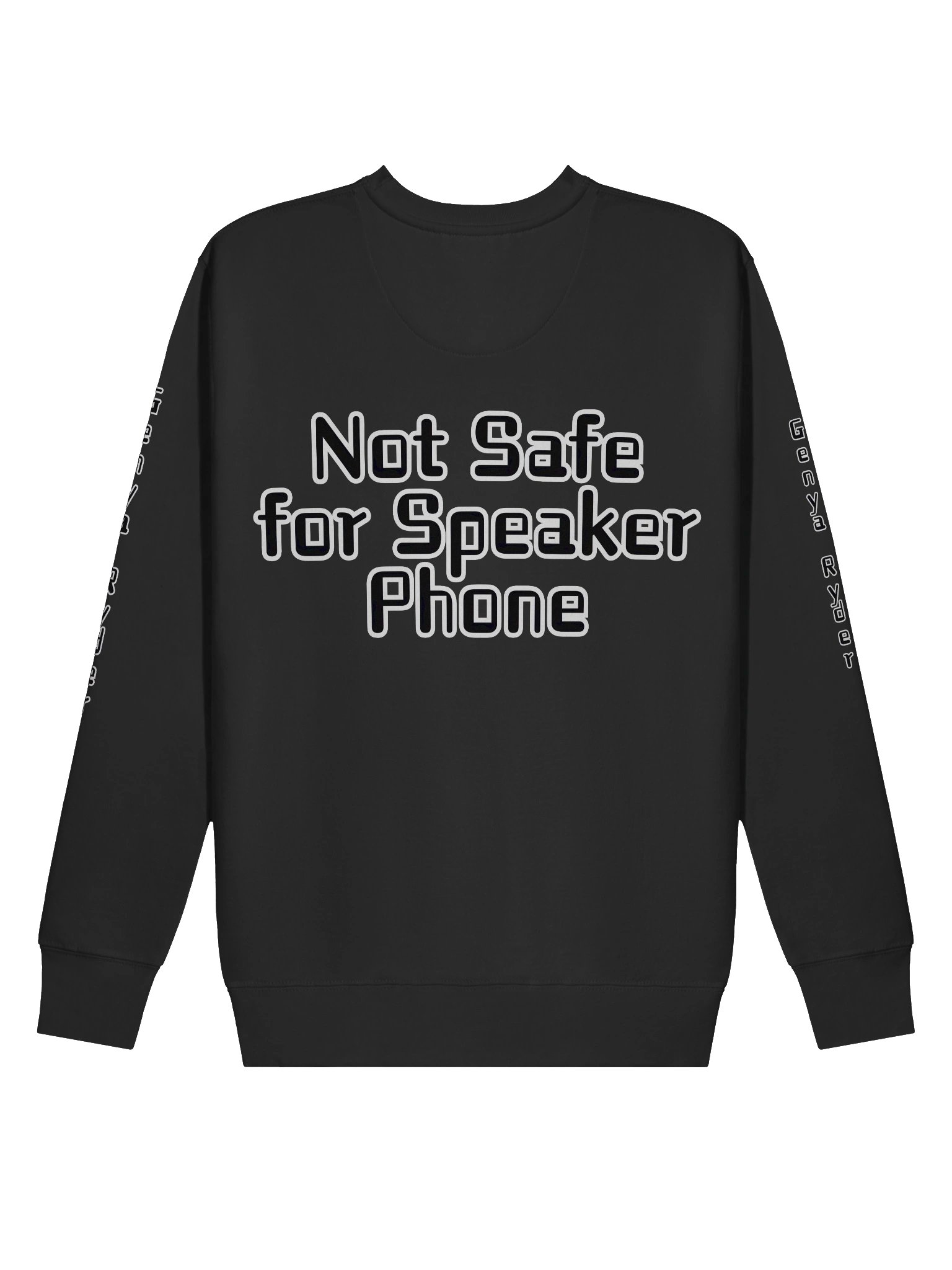 Not Safe For Speaker sweater. product image (5)