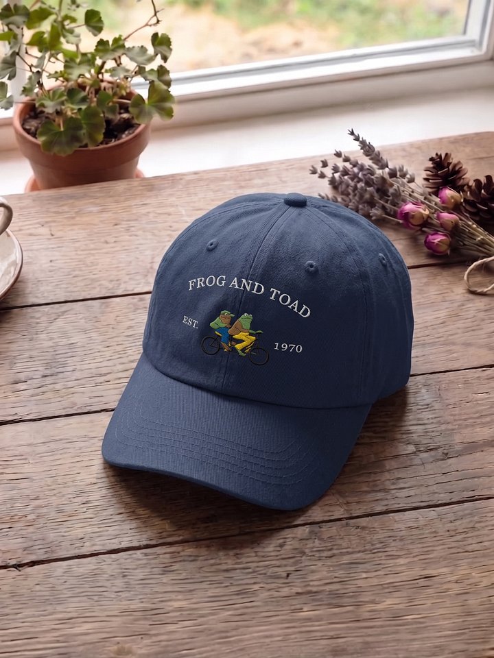 Frog and Toad Embroidered Dad Hat product image (1)