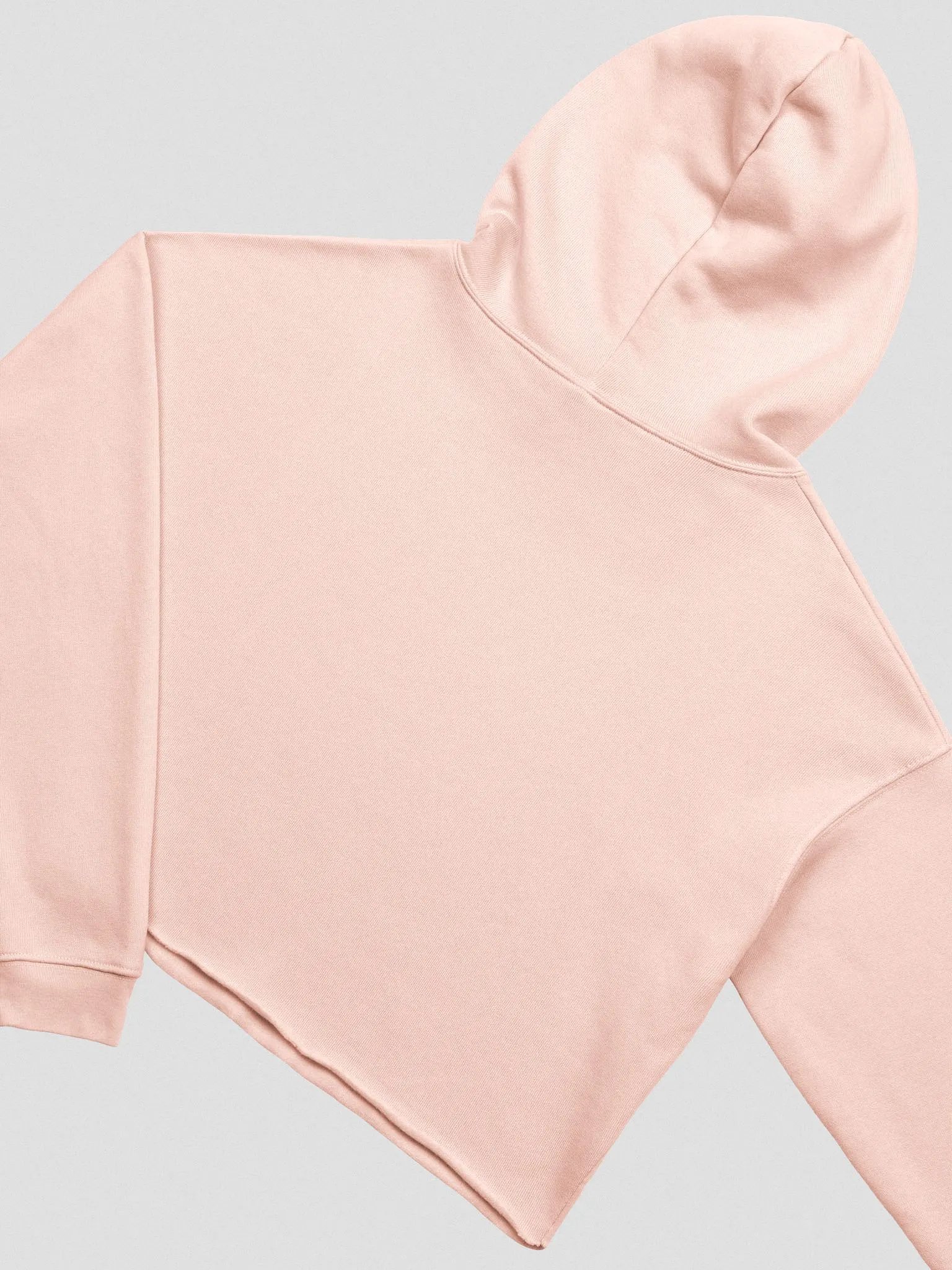Trying Times fleece crop hoodie product image (5)
