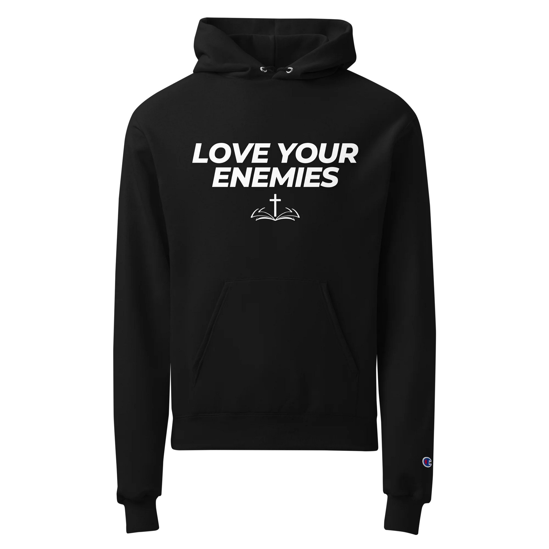 THE LOVE BEYOND HATE HOODIE – LUKE 6:27–28 product image (1)