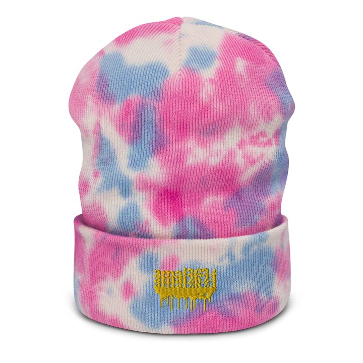 Amai2624 Wax Drip Tie-Dye Beanie product image (5)