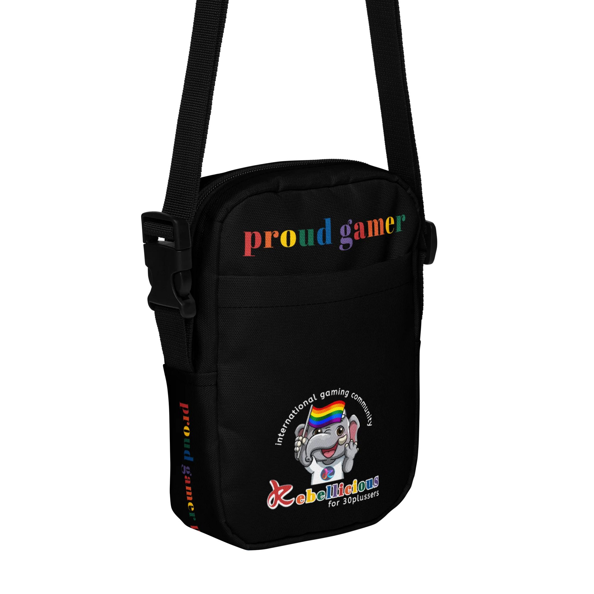 Rainbow Rebel All-Over Crossbody Bag product image (1)