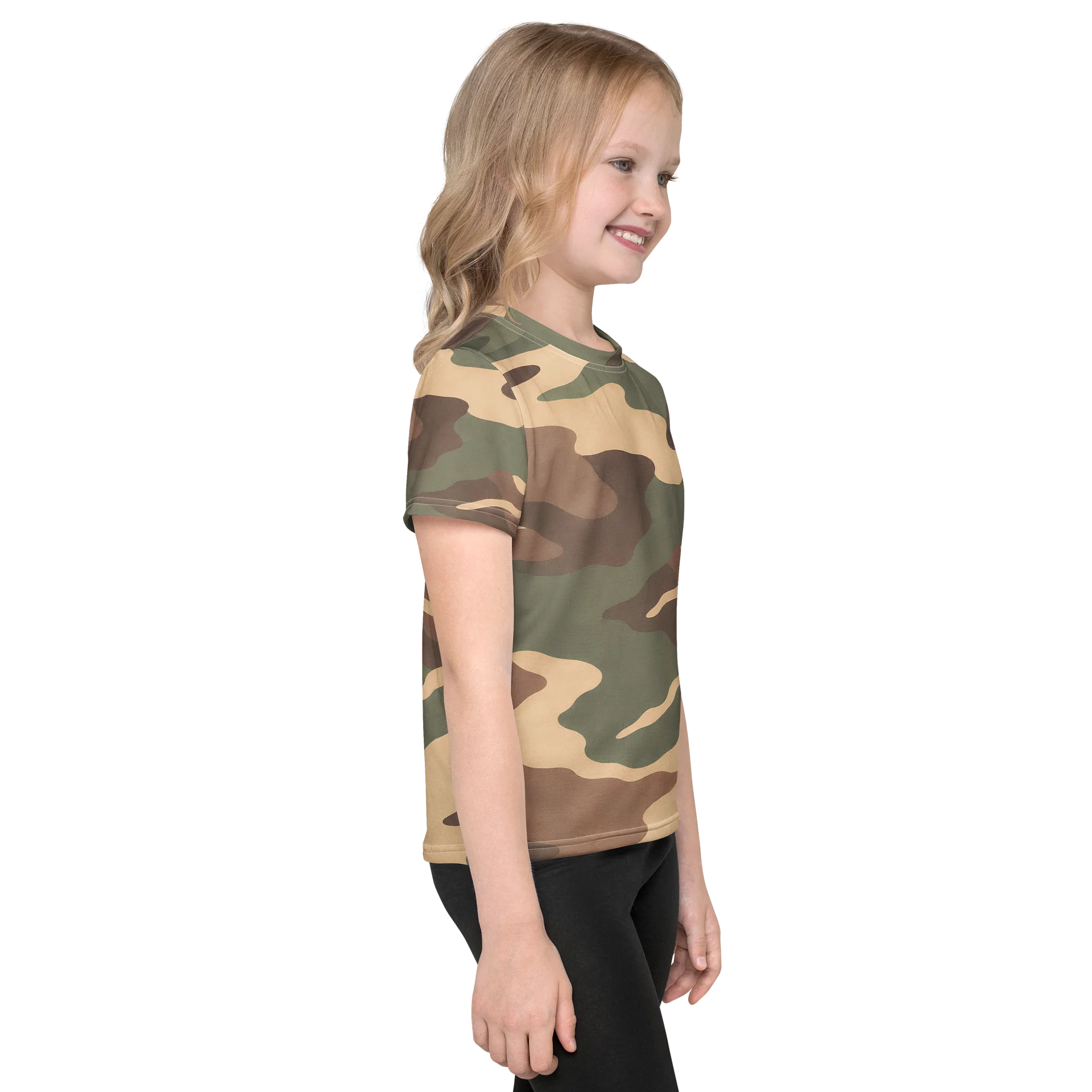 Untamed Terrain — All-Over Print Kids Crew Neck T-Shirt product image (4)