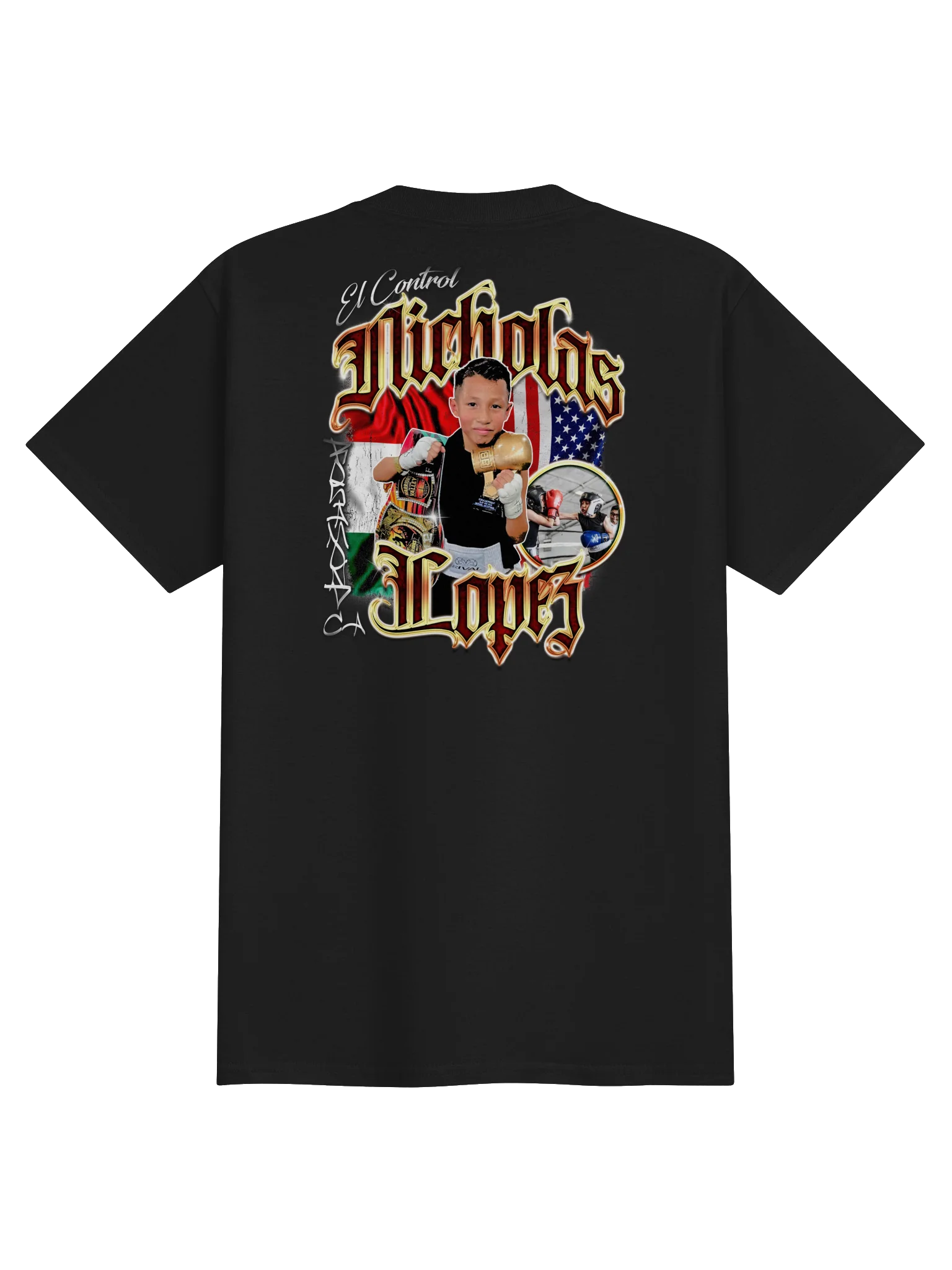 Nicholas “El Control” Lopez X Headshot Unlimited - Youth Tee product image (2)