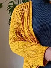 Sunshine Oversized Crochet Cardigan Pattern product image (6)