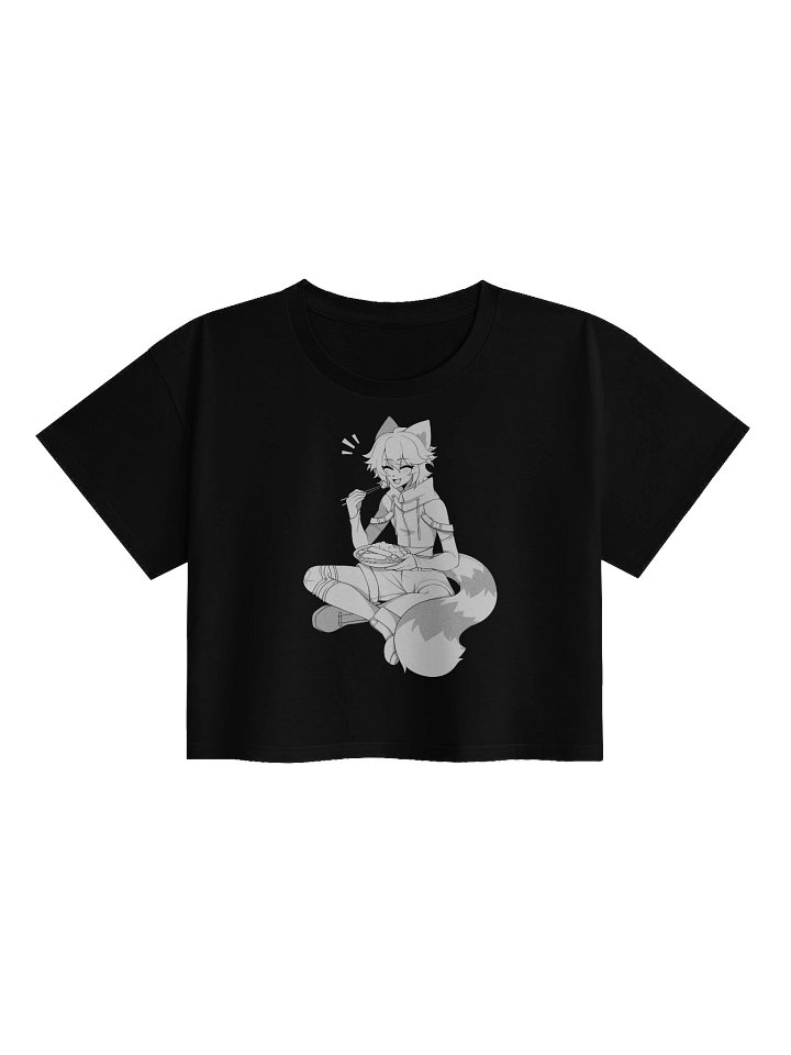 Katsu Crop Top! (Monochrome) product image (5)