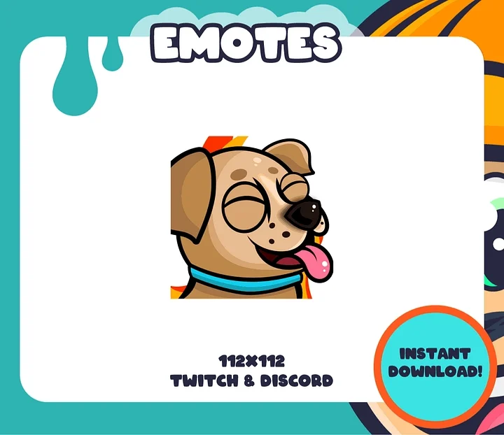 *Animated* Golden Derpy Dog product image (2)