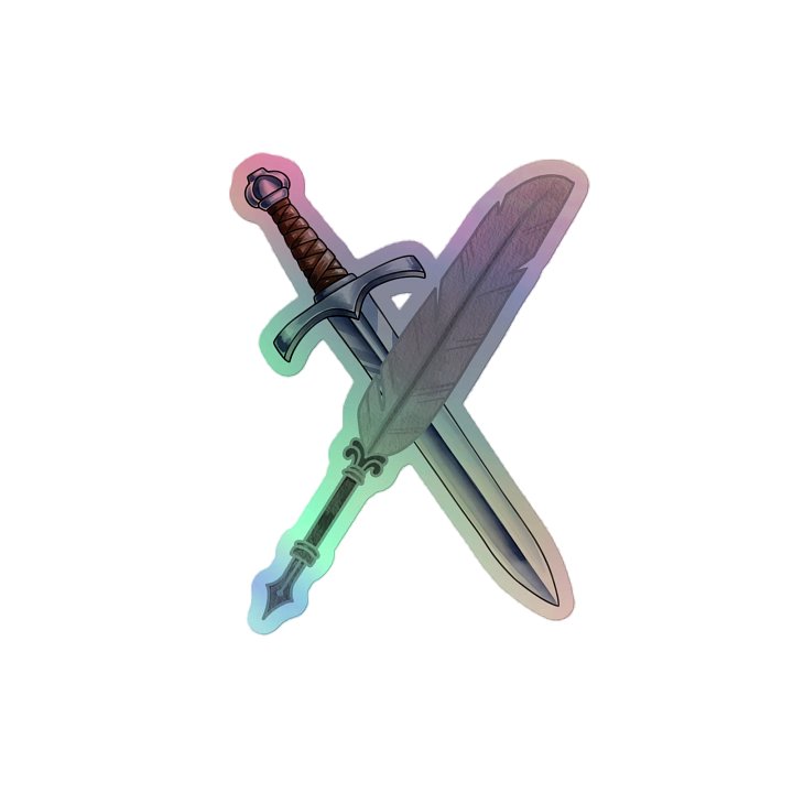 Sword and Quill Sticker product image (2)