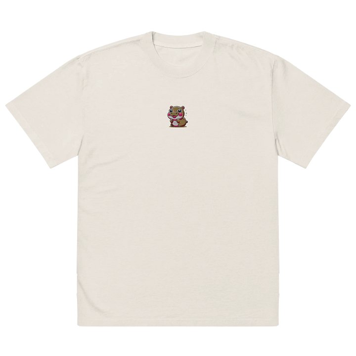 OVERSIZED EMBRODERED CHONKIE TEE product image (8)