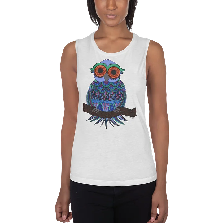 Oddball Owl Tank Top product image (1)