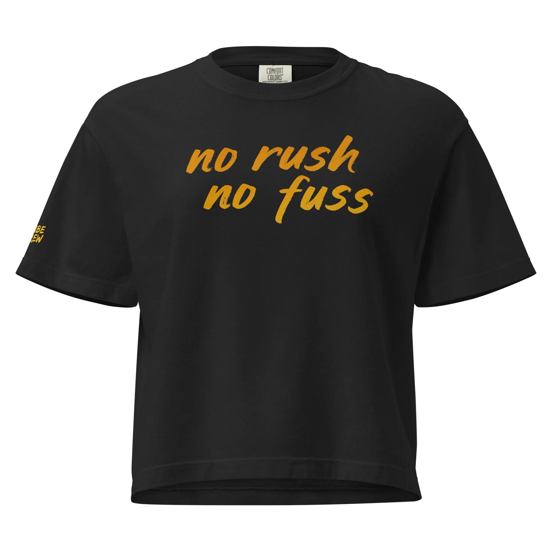 No Rush No Fuss Womens Boxy Tee product image (1)
