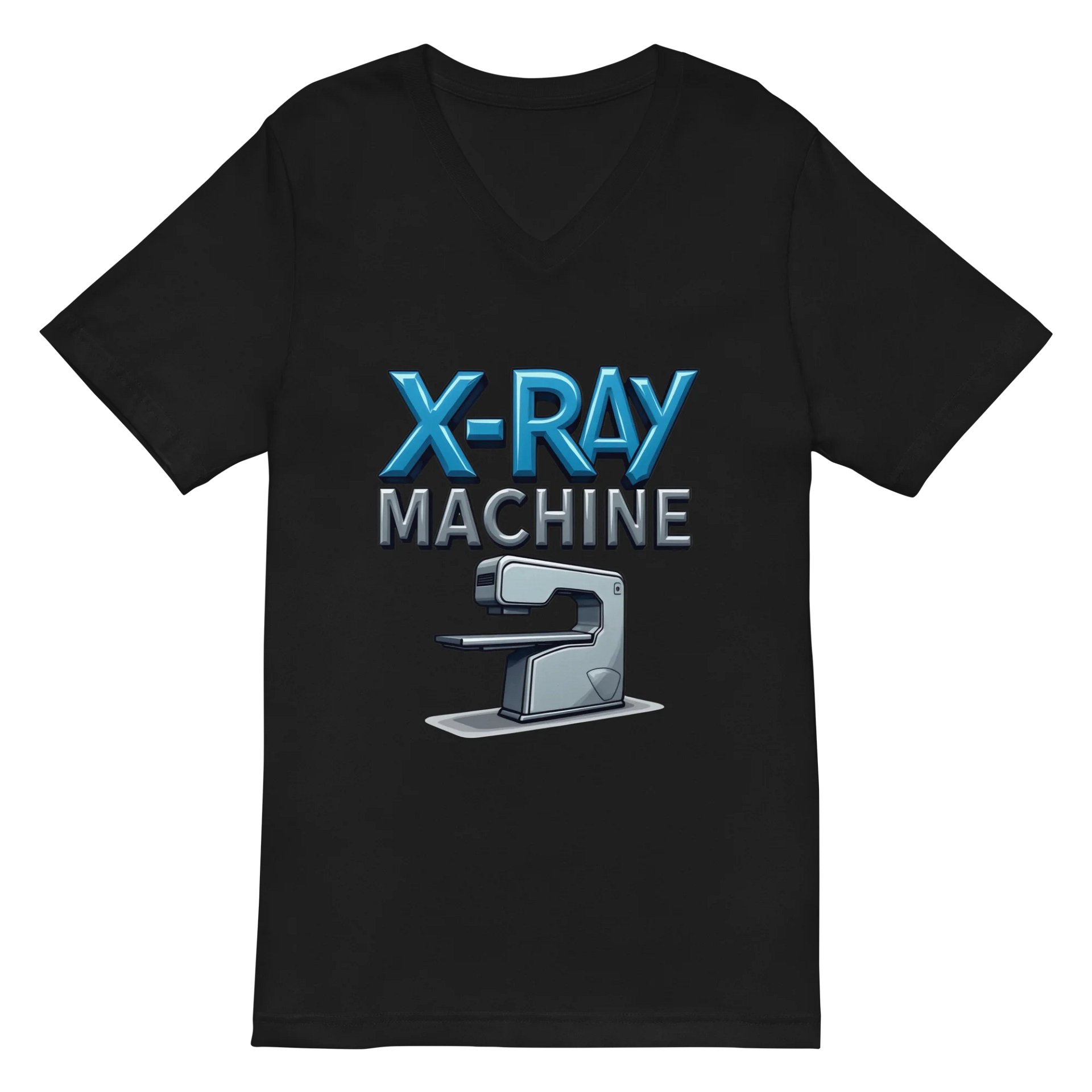 Futuristic X-Ray Machine V-Neck Tee product image (3)