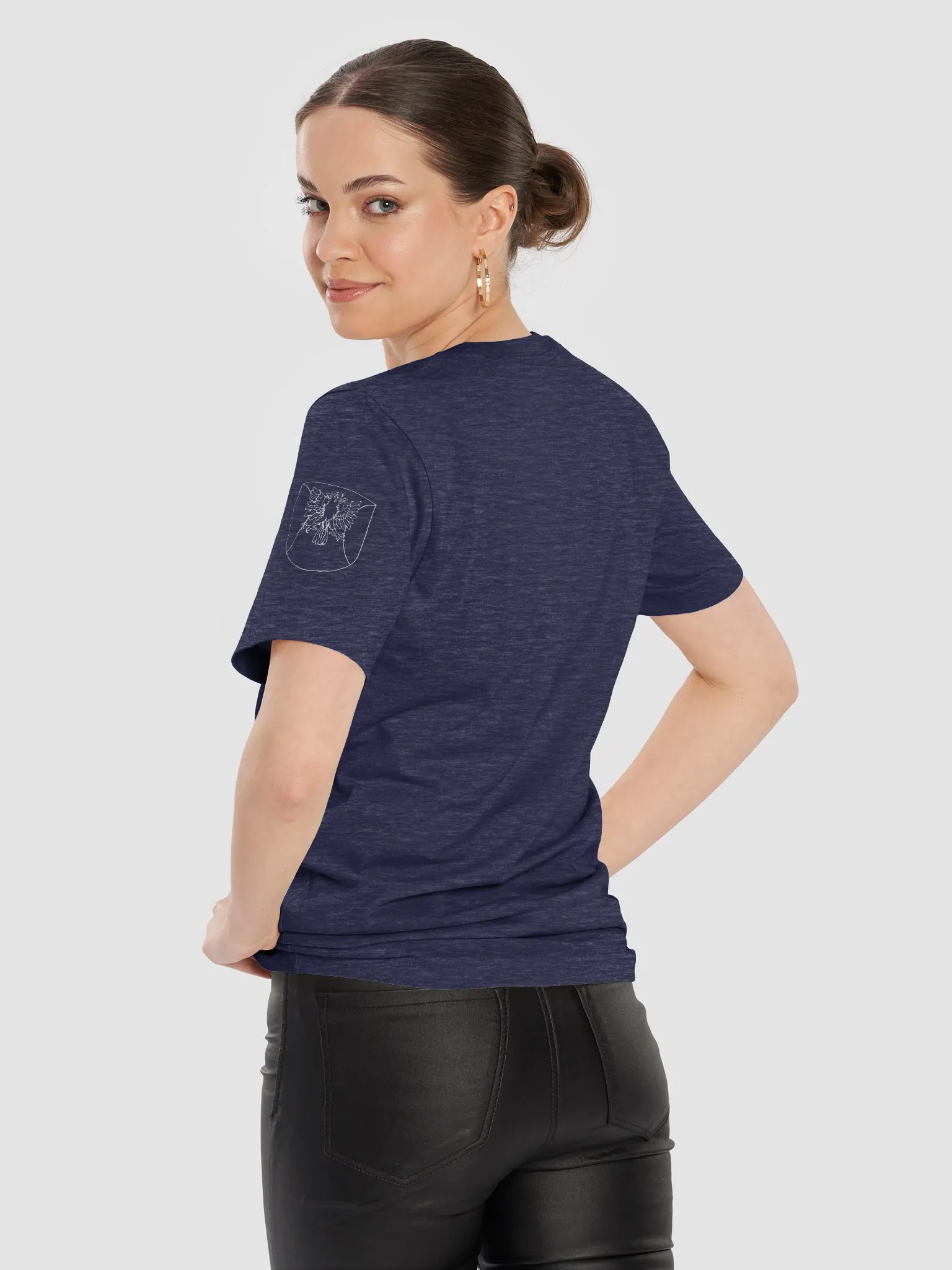 White Colorless Emblem Tee product image (50)