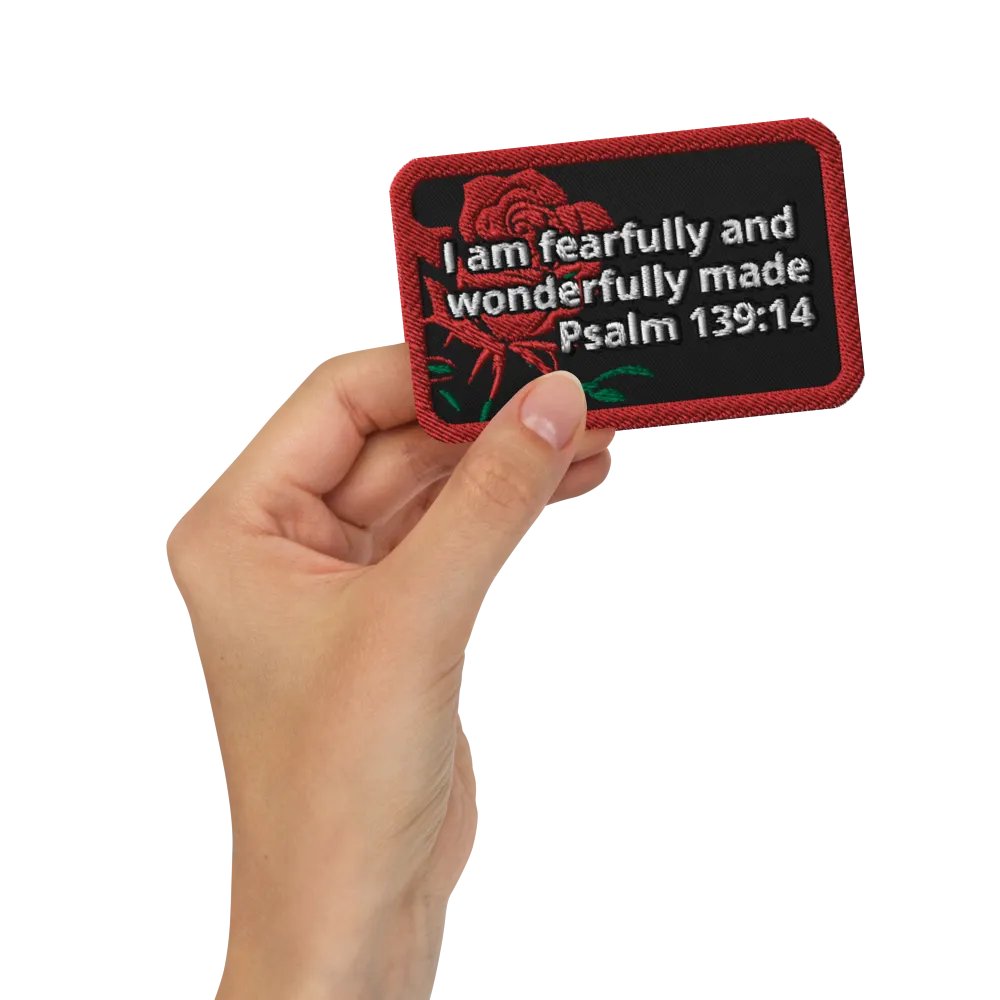 Fearfully and Wonderfully Made Patch product image (3)