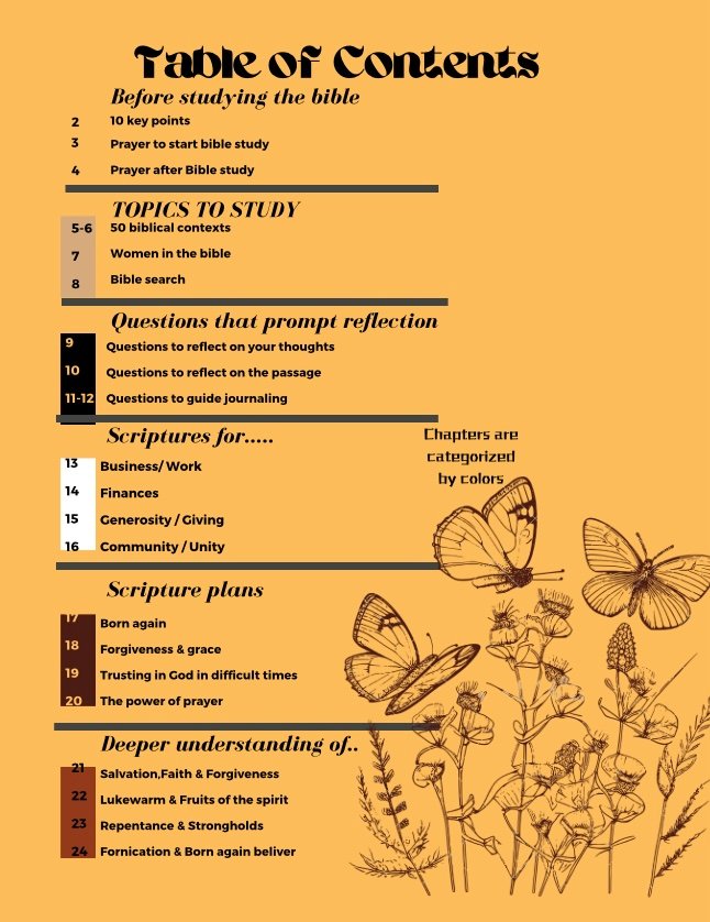 BIBLE STUDY GUIDE product image (2)