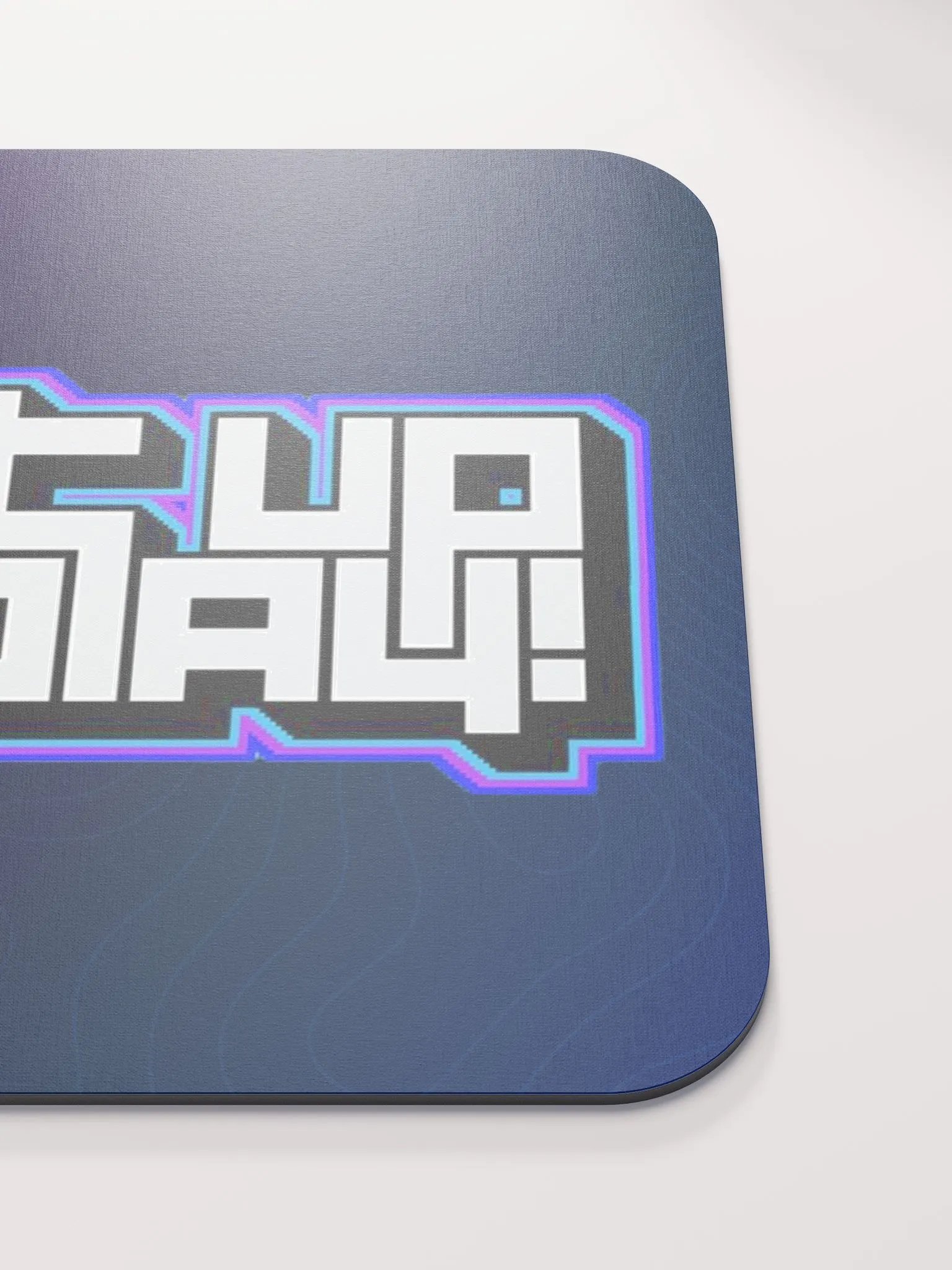 Shut Up & Play - Classic Mousemat (Blue) product image (5)