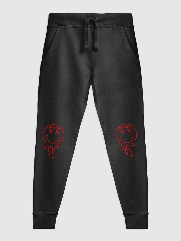 Red Smiley Face Sweatpants product image (1)