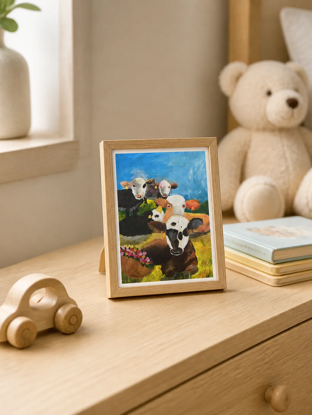Curious Cows – Art Print product image (2)