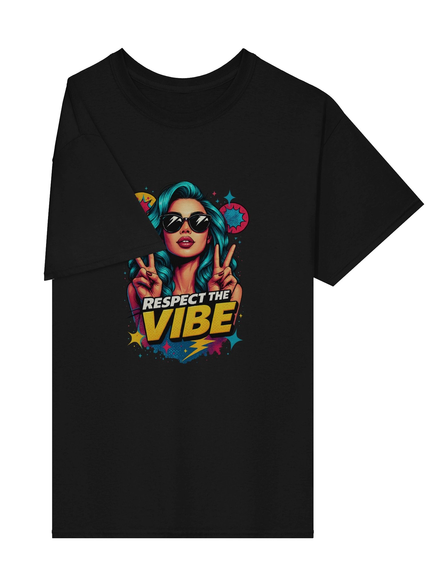 Vibrant Vibe Peace T-Shirt product image (3)