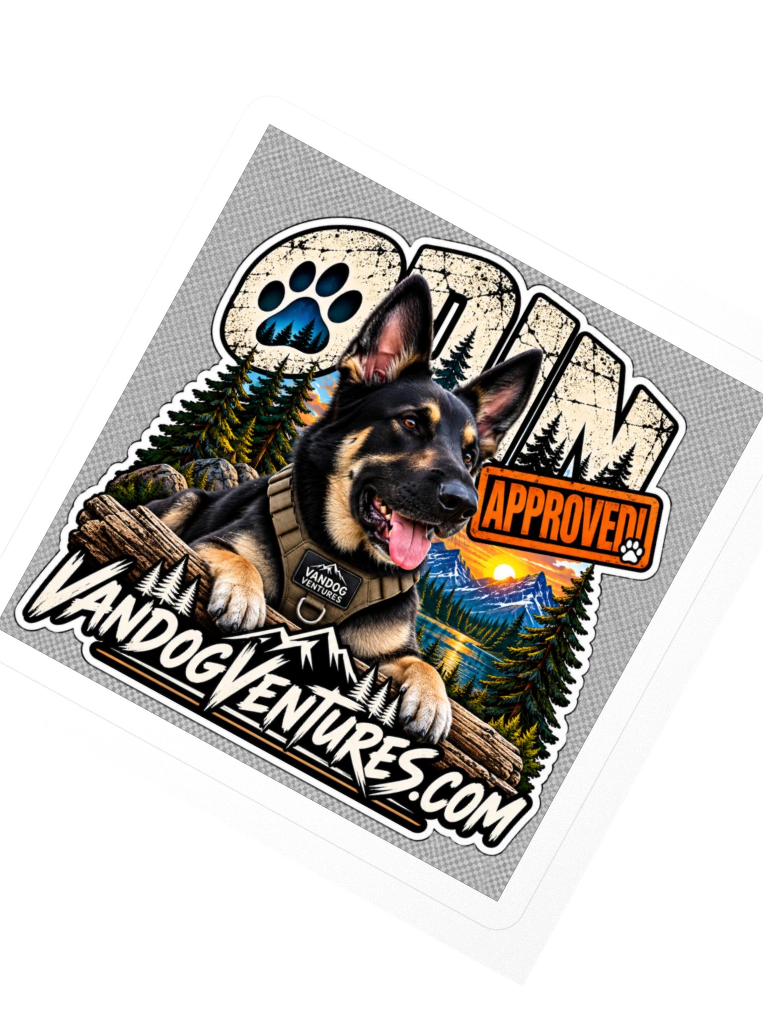 Odin Approved Adventure Sticker product image (5)