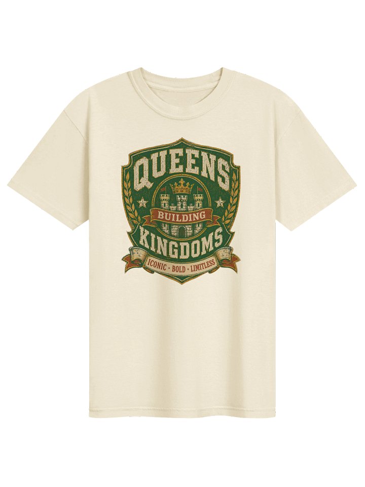 Queens Building Kingdoms Royal Crest Premium T-Shirt product image (18)