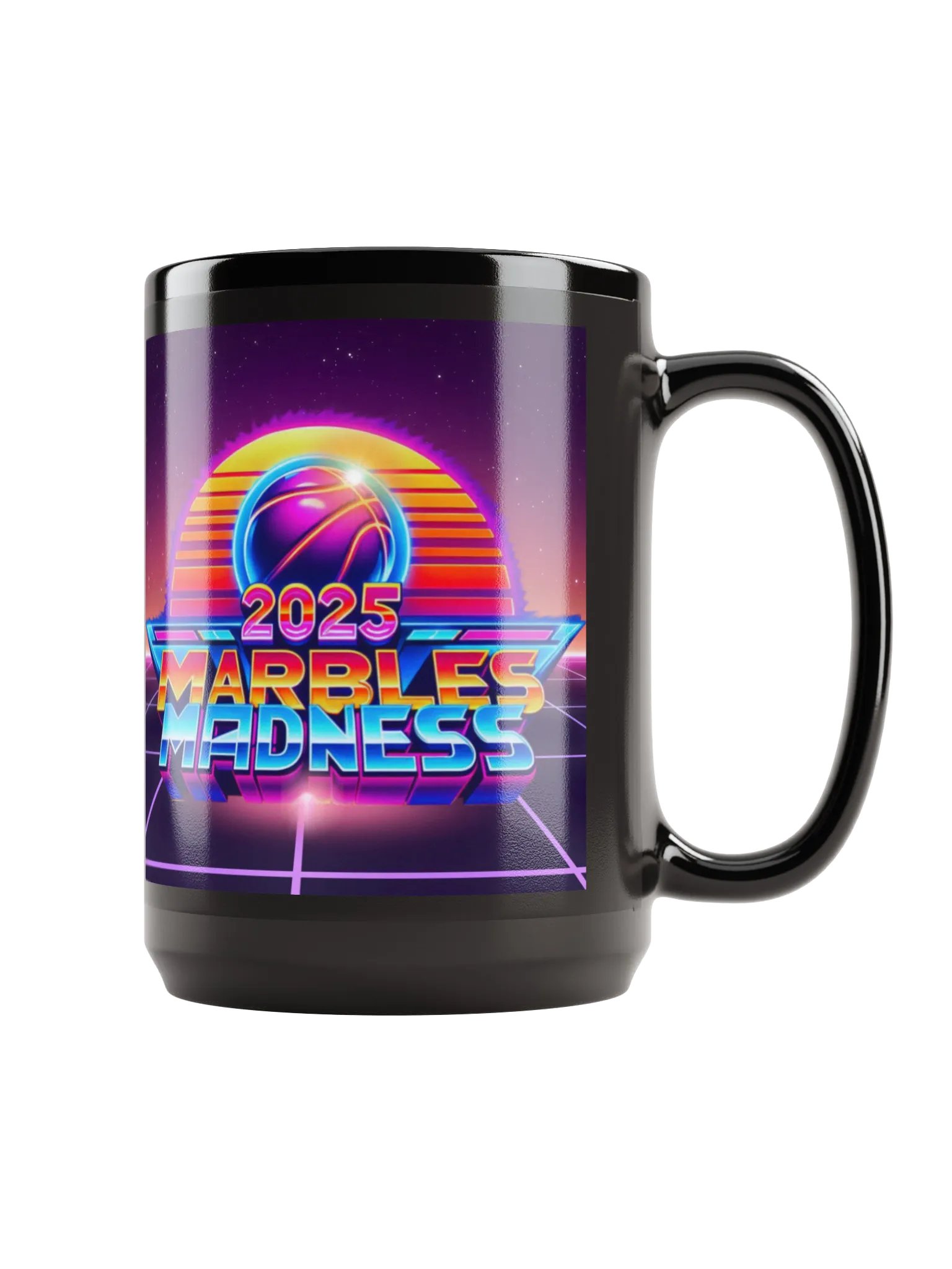 2025 Marbles Madness Black Mug product image (1)