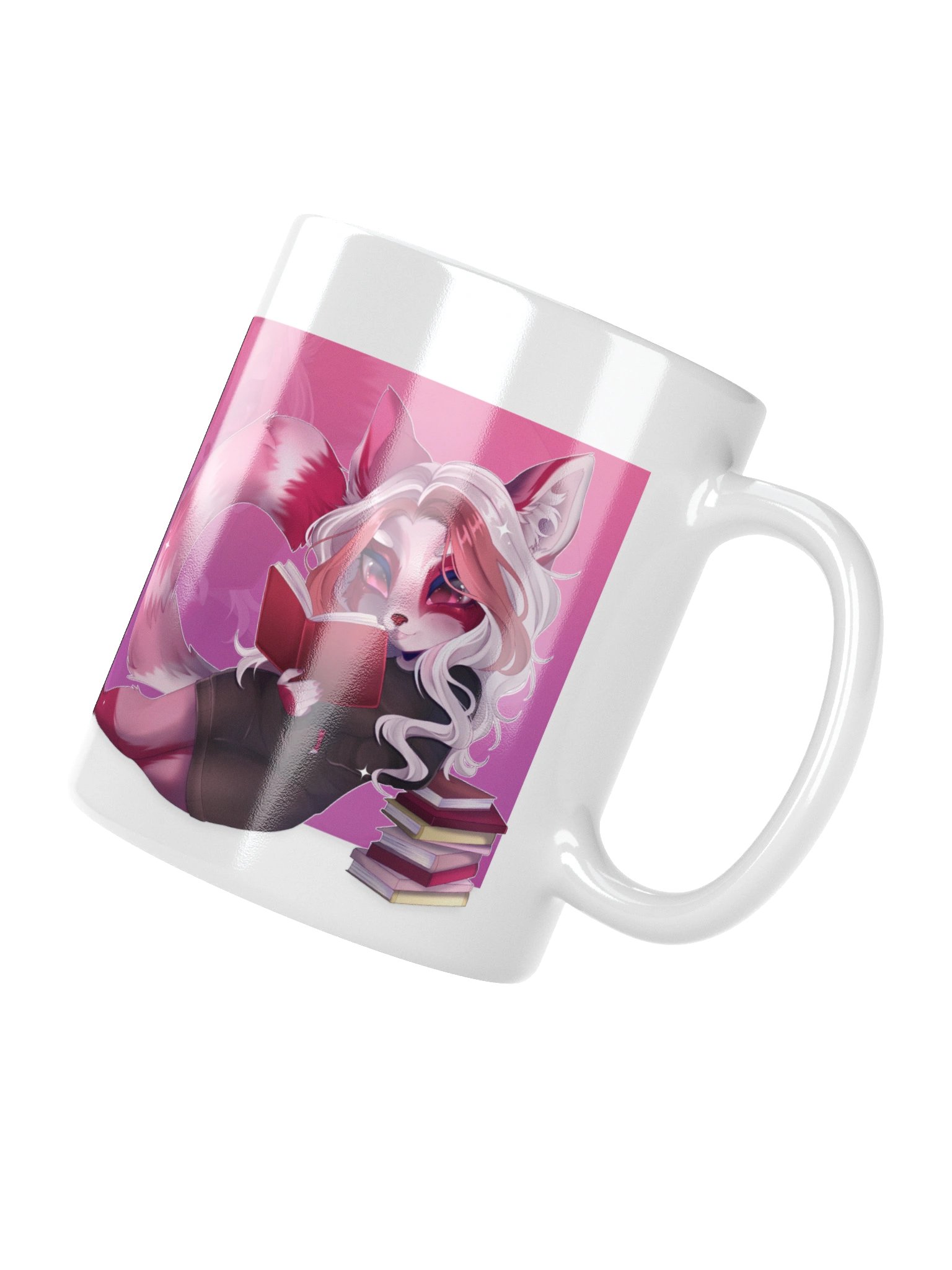 Fully Booked - White Ceramic Mug product image (7)