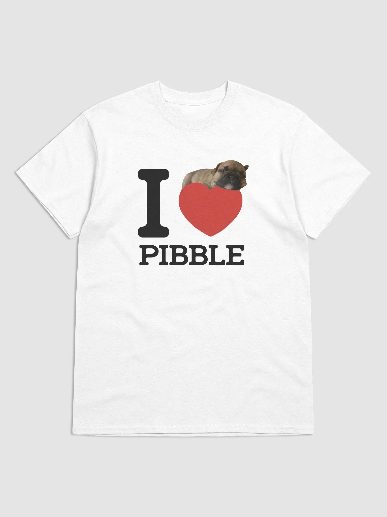 I LOVE PIBBLE SHIRT product image (1)
