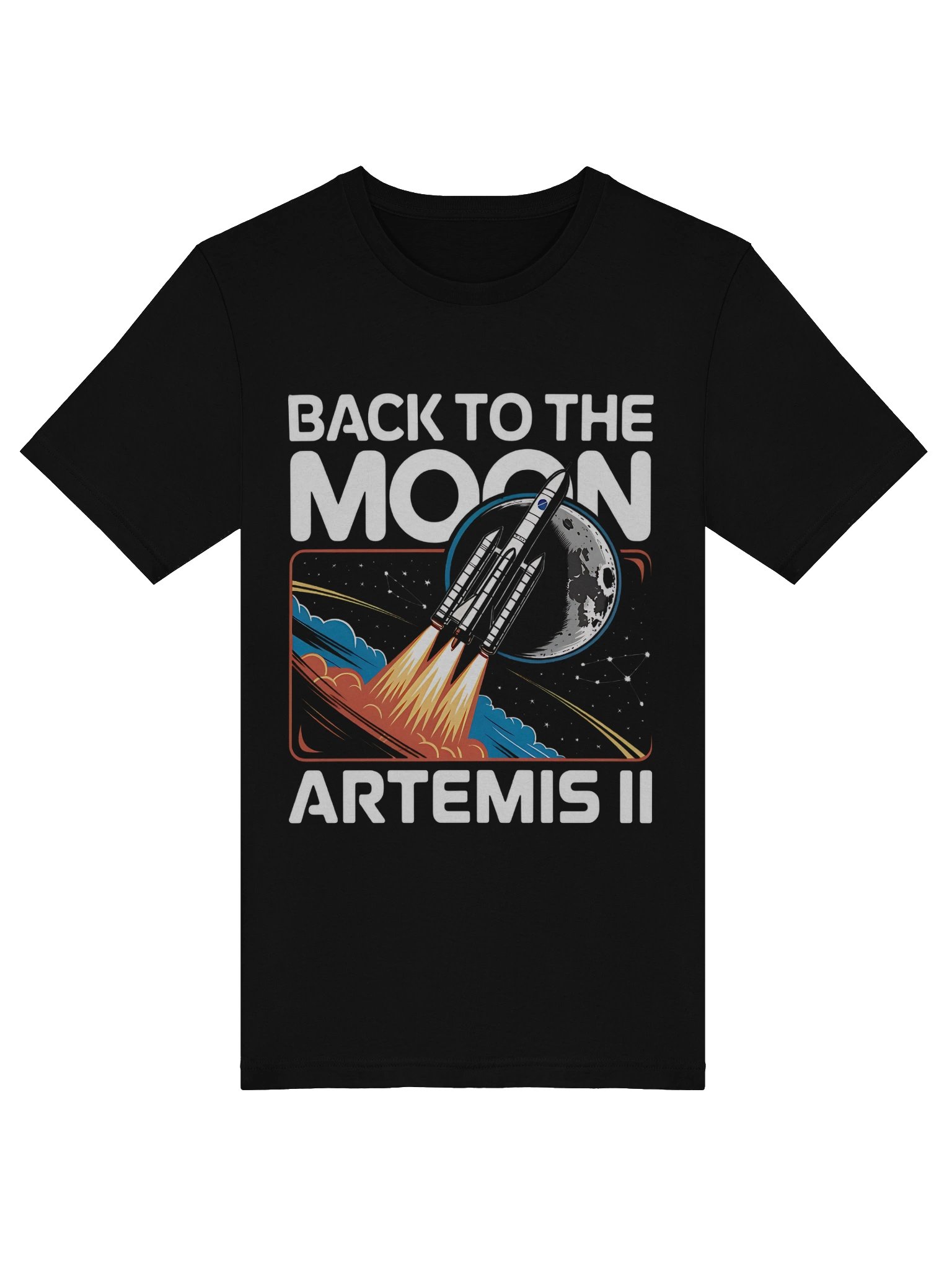 Artemis II Launch to The Moon Space Mission 2026 Supersoft T-shirt product image (40)