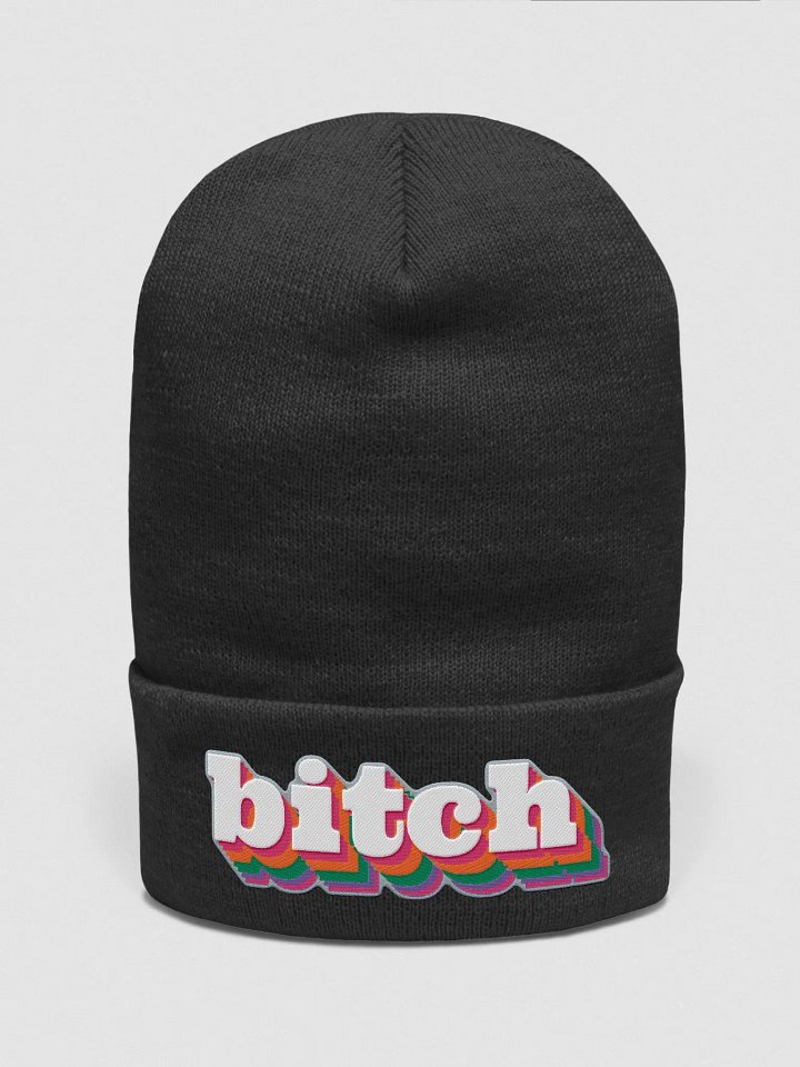 b!itch beanie product image (5)