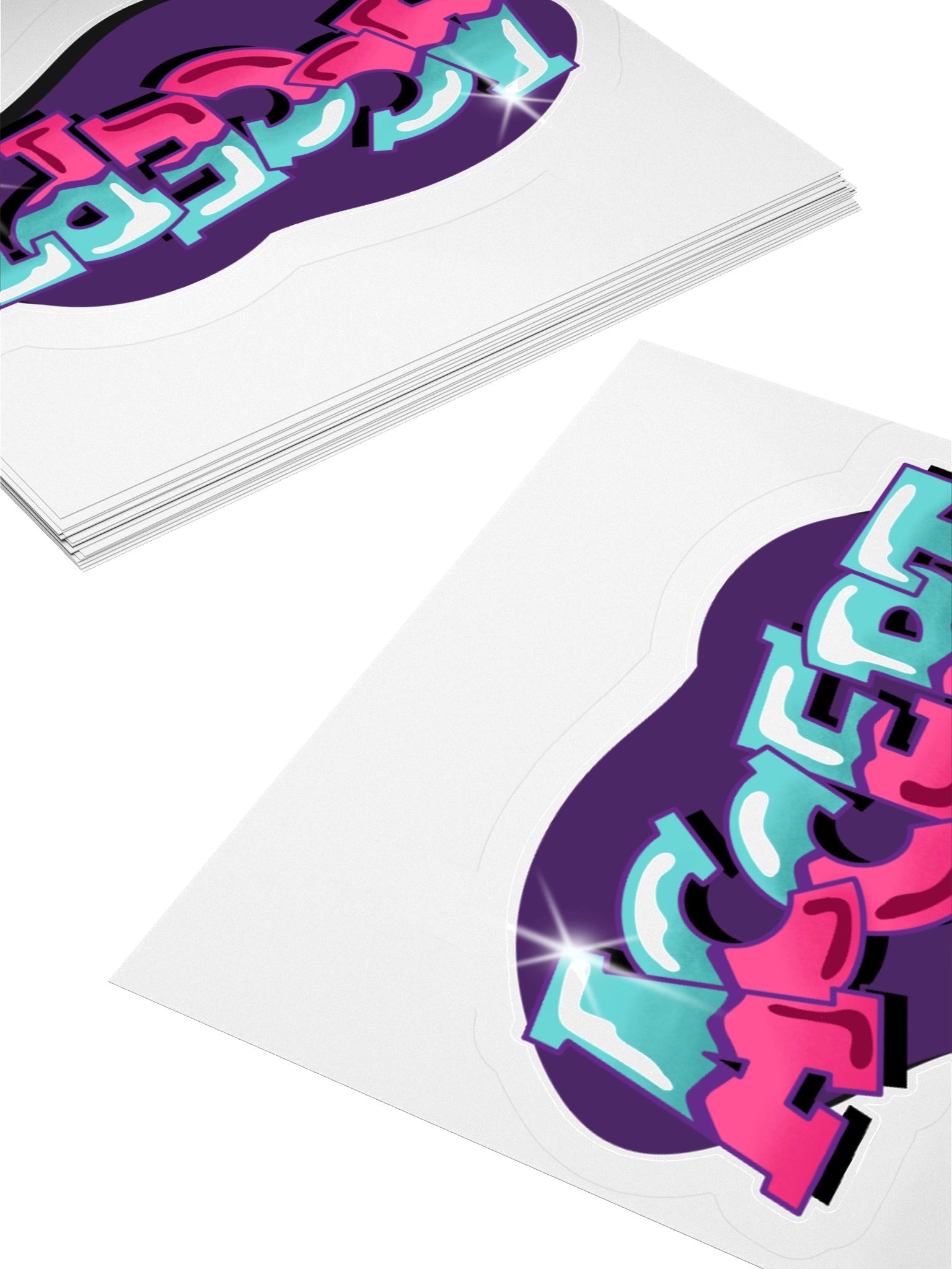 "TRYING MY BEST-ISH" - Kawaiifiti Style - Kiss Cut Sticker product image (10)