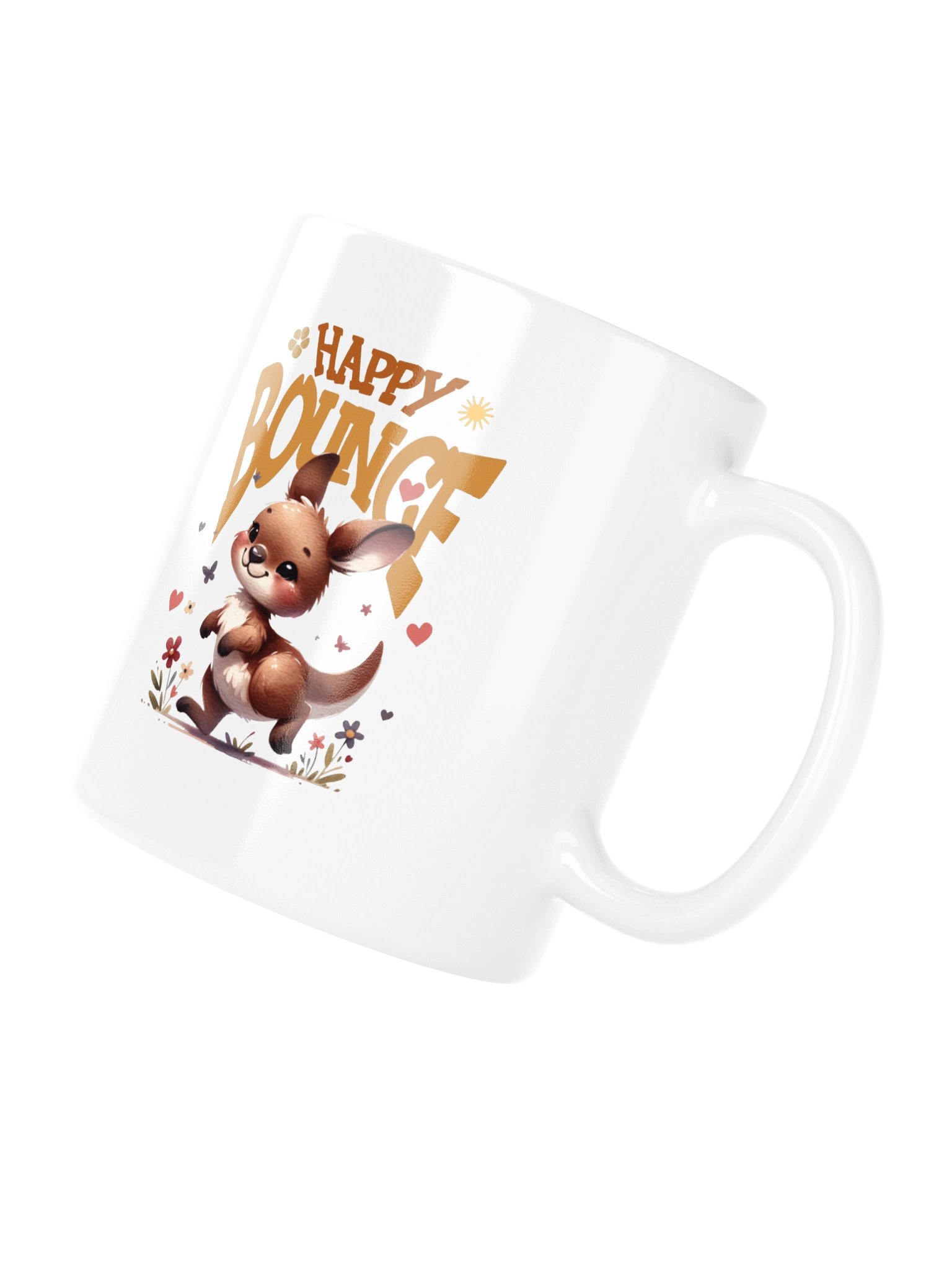 Happy Bounce Kangaroo - Cute Baby Kangaroo Shirt - Funny Kangaroo Lover Gift product image (4)