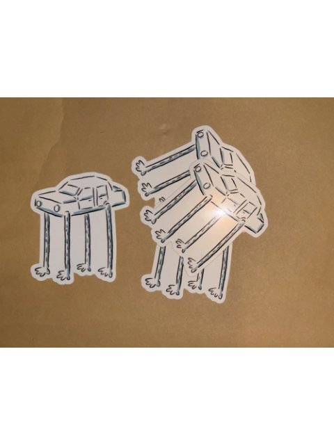 "Leg Car" stickers product image (1)