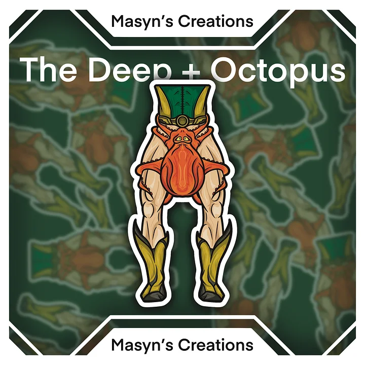 The Deep - Octopus Sticker product image (1)