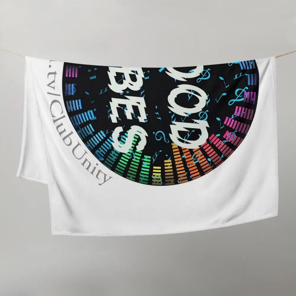 GOOD VIBES - Throw Blanket product image (9)