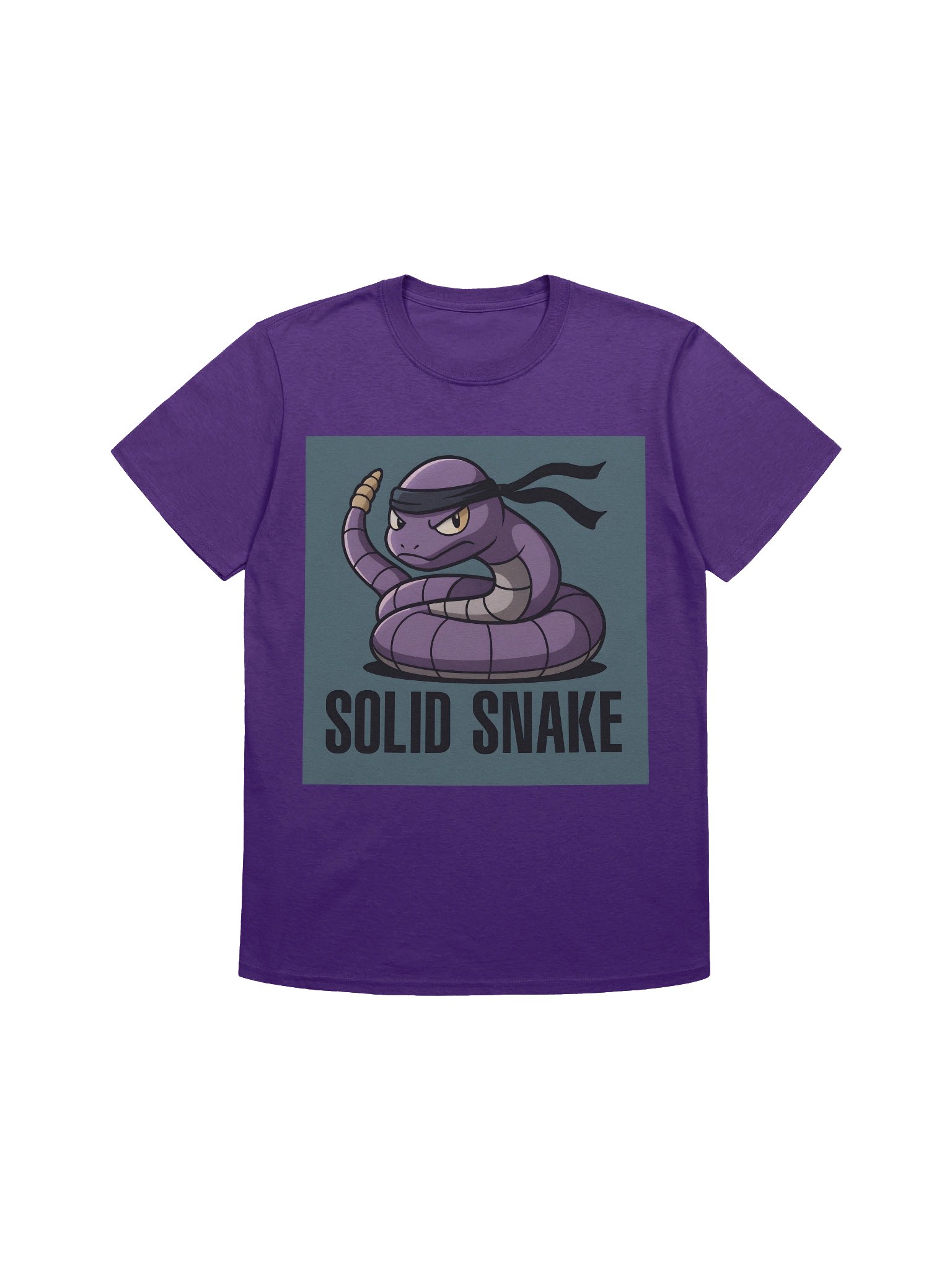 Ekans × Metal Gear Solid – “Solid Snake” Mashup Tee product image (1)