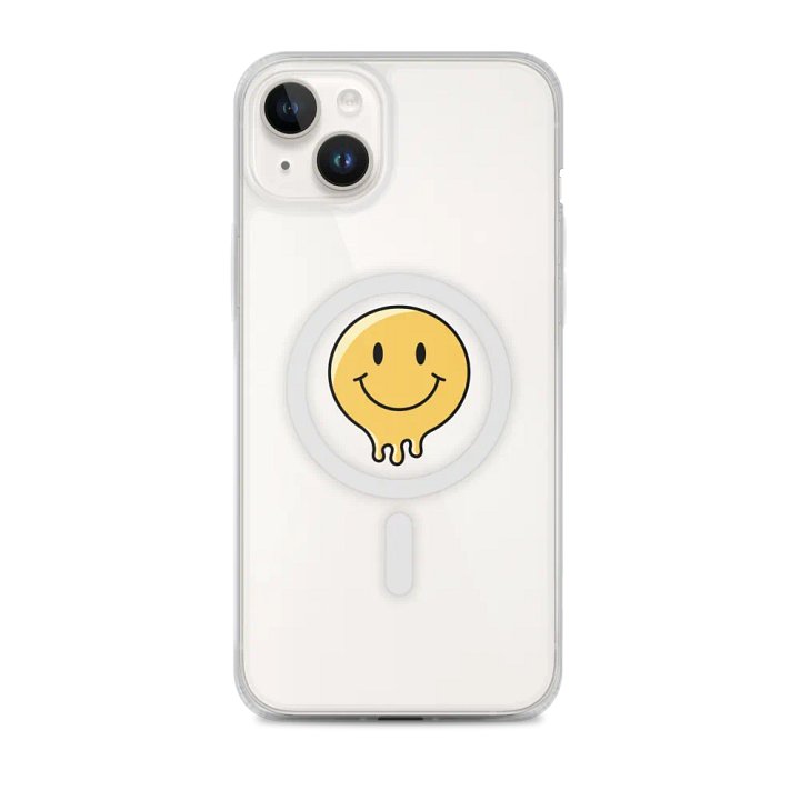 Melting Smile MagSafe® Clear iPhone® Case product image (1)
