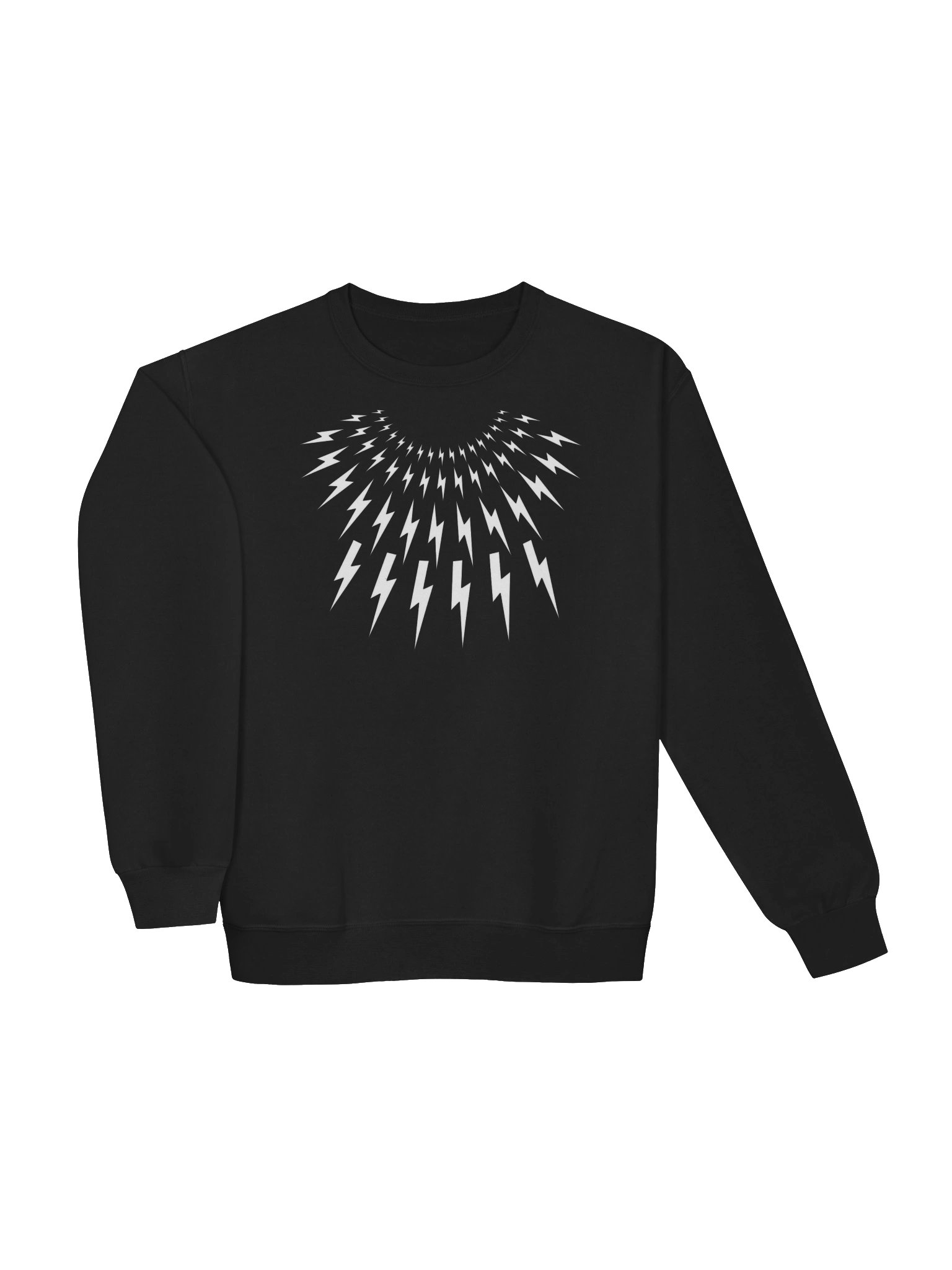 Lightning Bolt Pattern Unisex Crewneck Cosplay Sweatshirt product image (3)