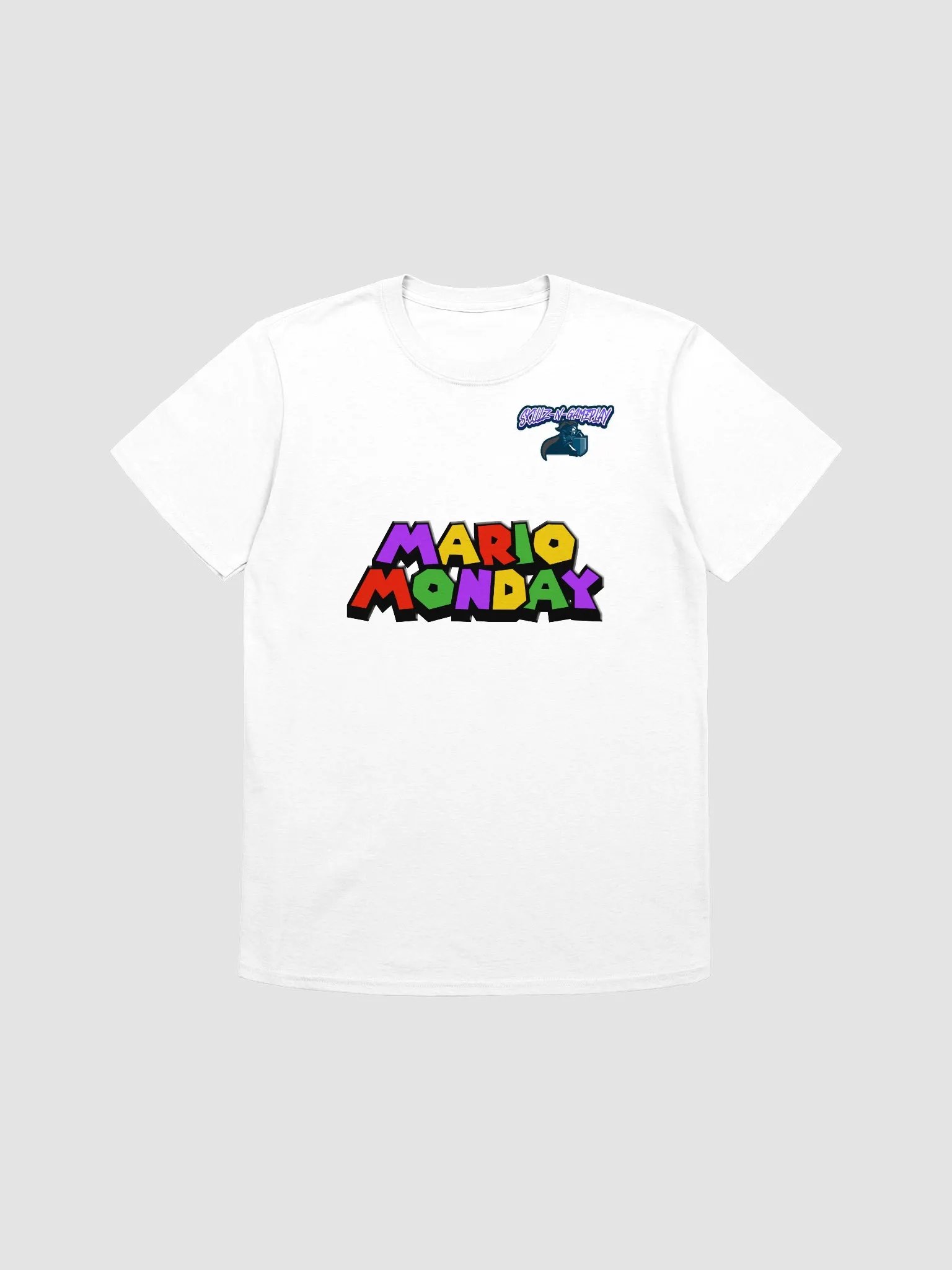 Mario Monday White T-Shirt product image (1)