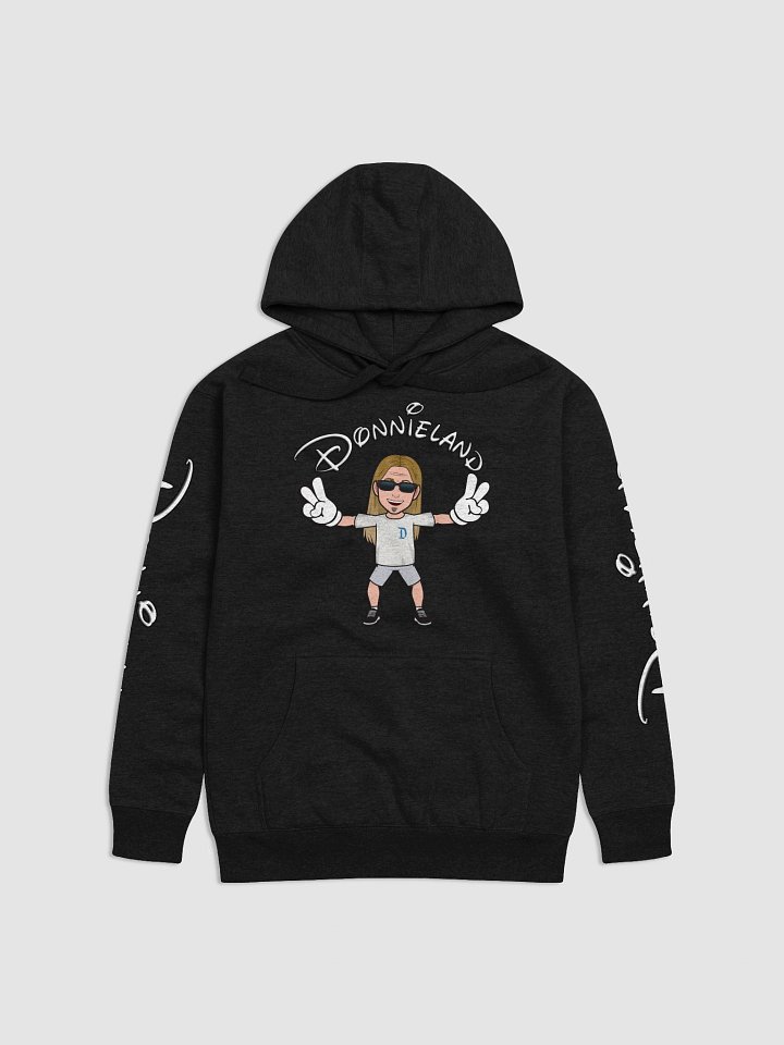 DonnieLand hoodie with vertical arm logos product image (1)