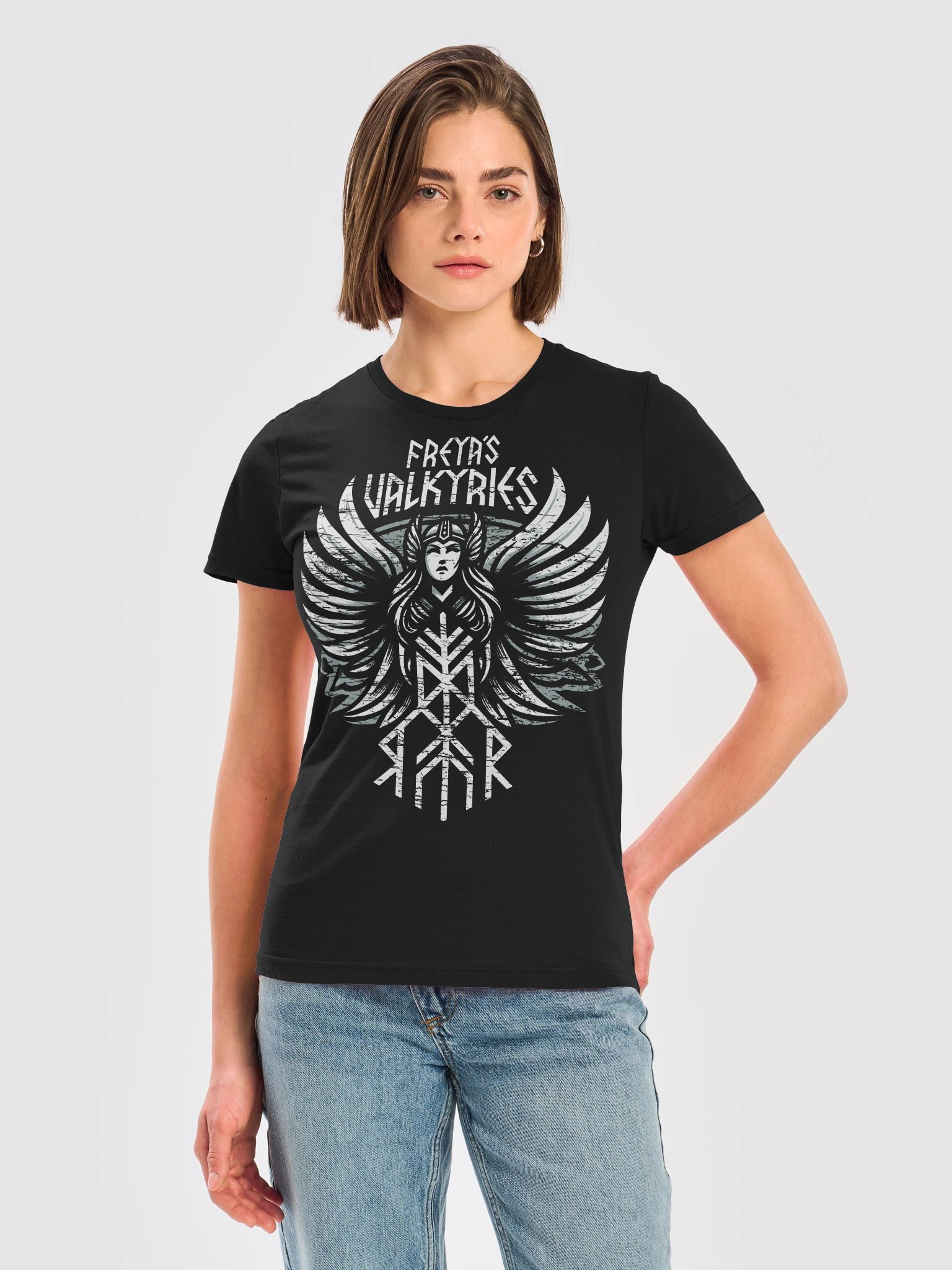 Freya's Valkyries Supersoft Fitted T-Shirt product image (1)